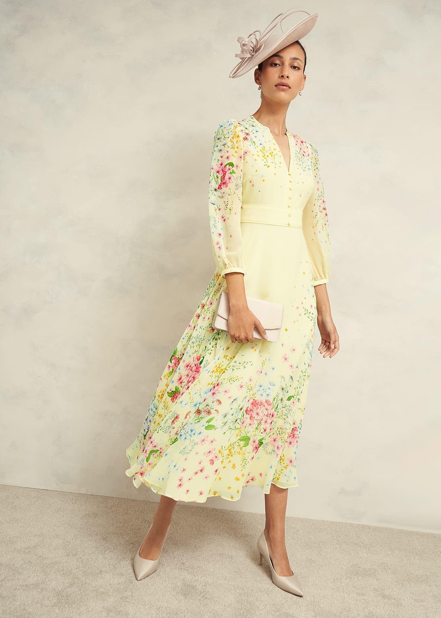 Leila Wool Silk Court Shoes, Oyster, hi-res