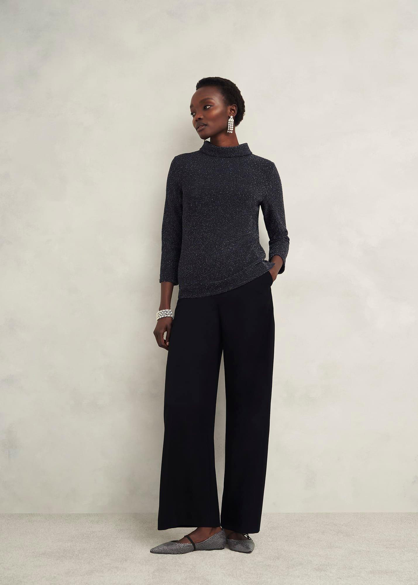 Sabina Jewelled Mary Janes, Silver, hi-res