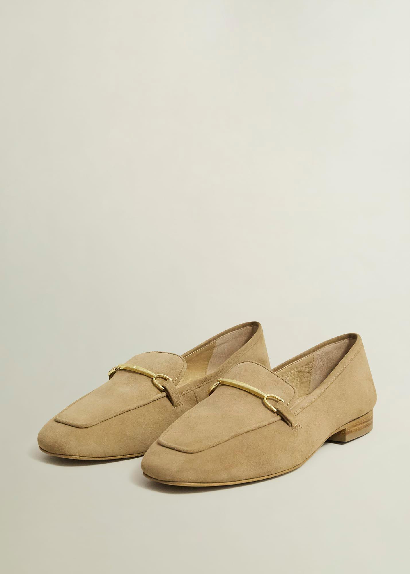 Raegan Suede Loafers, Camel, hi-res