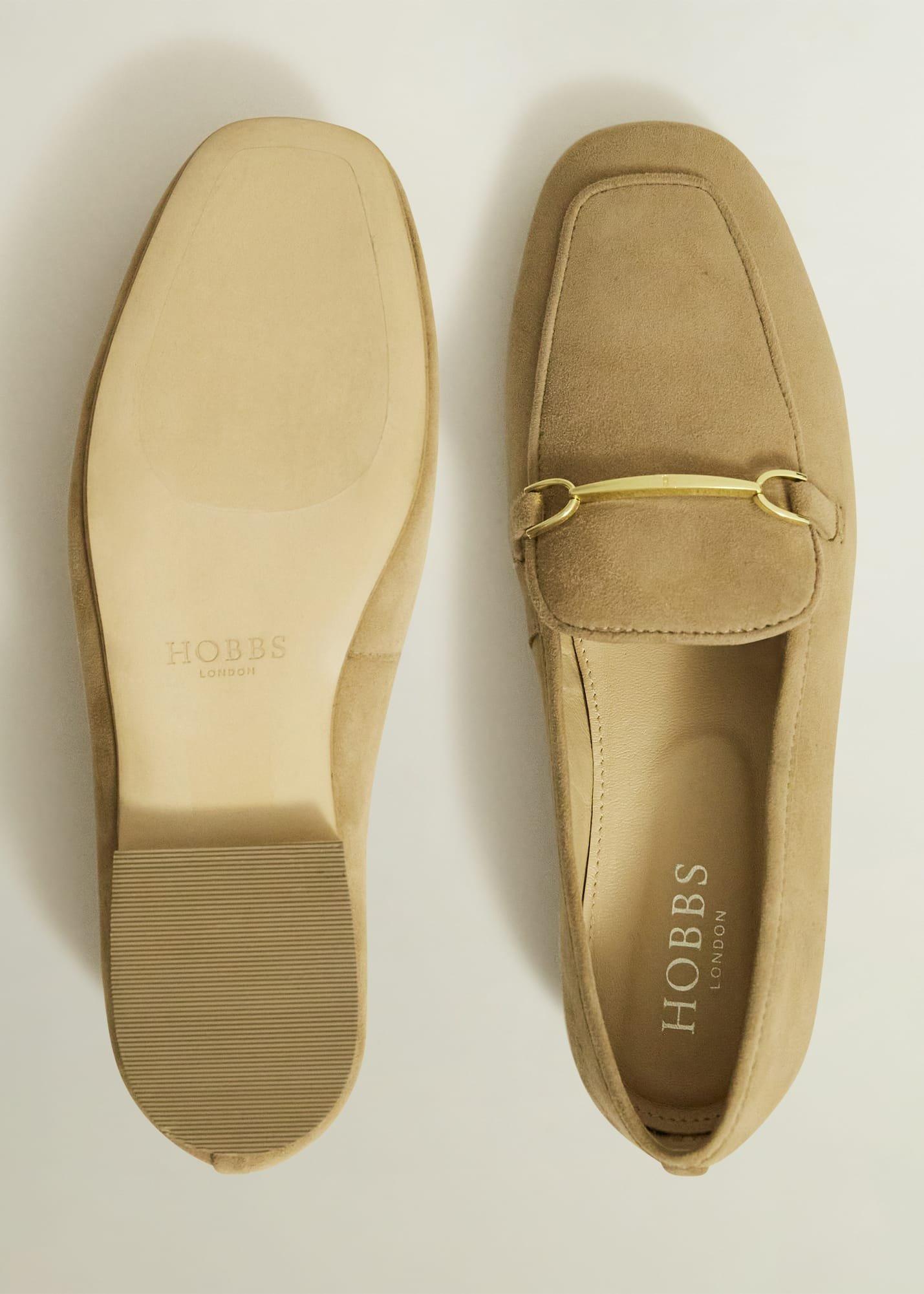 Raegan Suede Loafers, Camel, hi-res