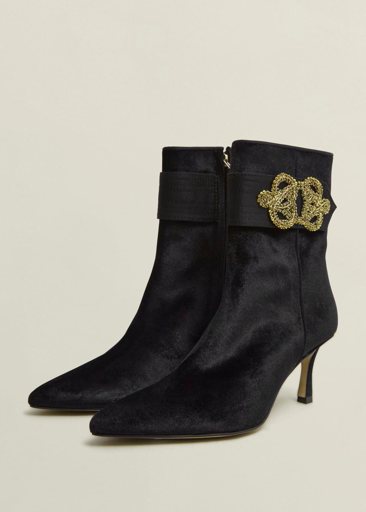 Keston Ankle Boots, Black, hi-res