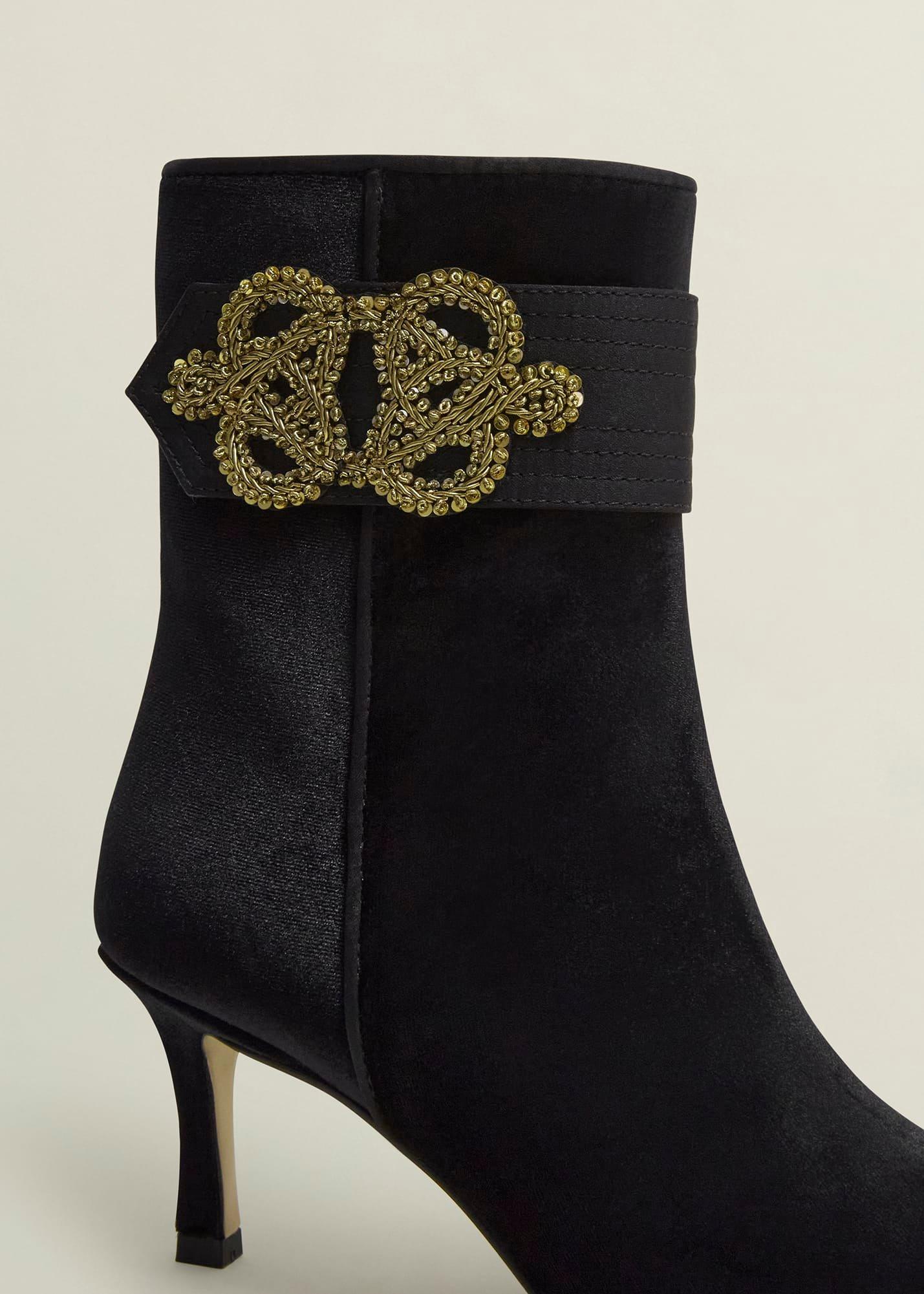 Keston Ankle Boots, Black, hi-res