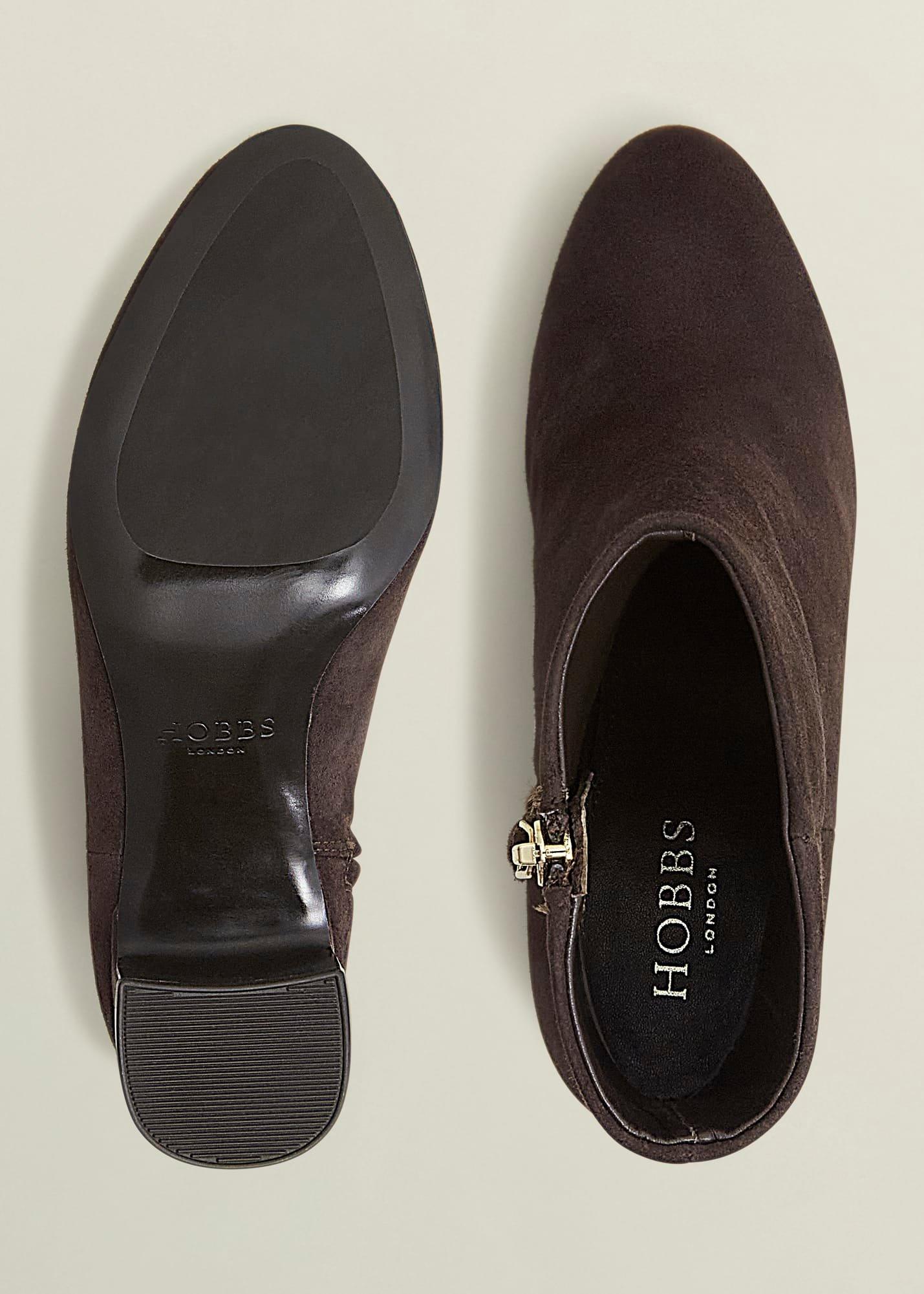 Rochelle Ankle Boots, Chocolate Brown, hi-res