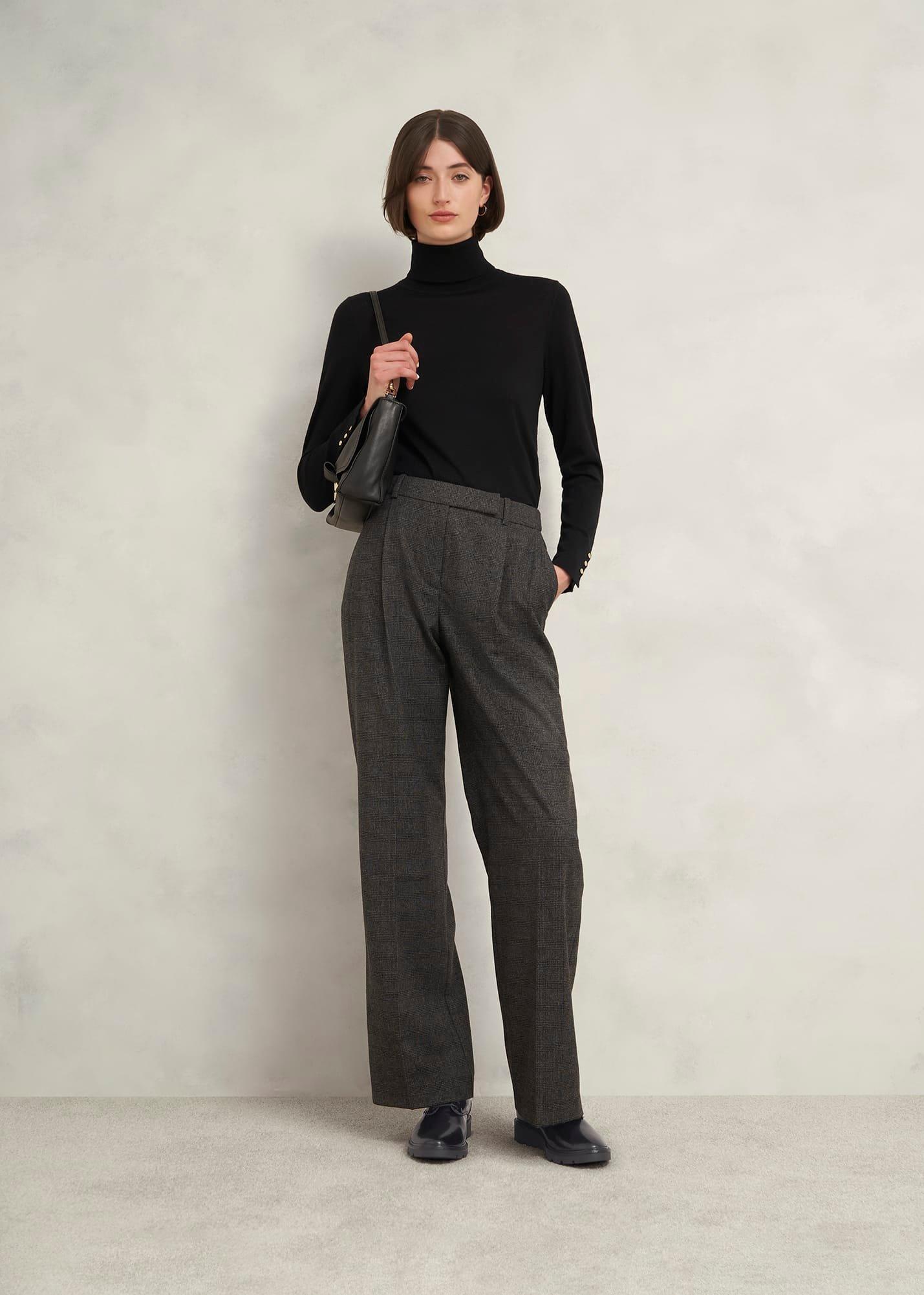 Chelsey Lace-Up Shoes, Black, hi-res