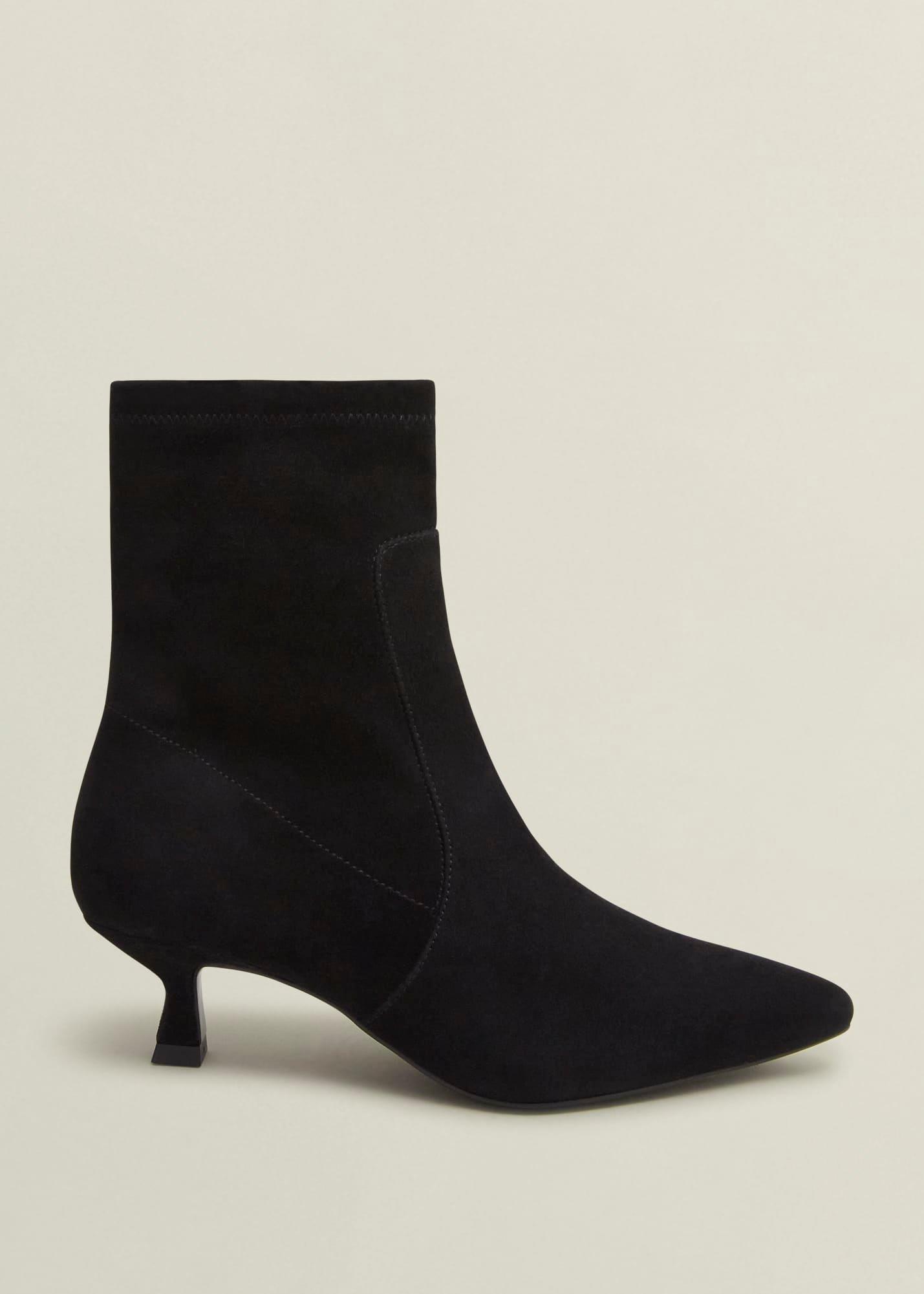 Morgan Suede Stretch Boots