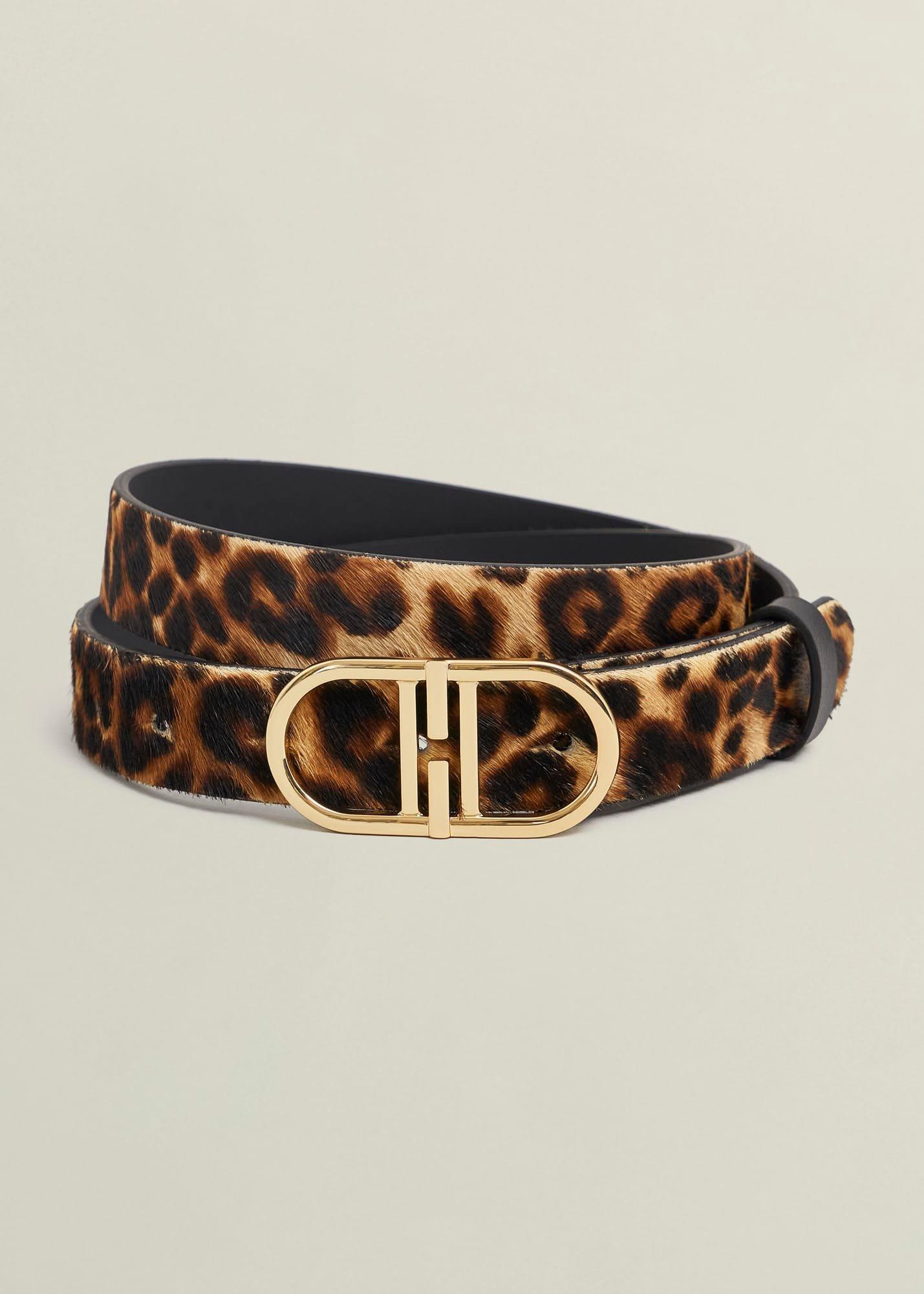 Kiera Leopard Belt