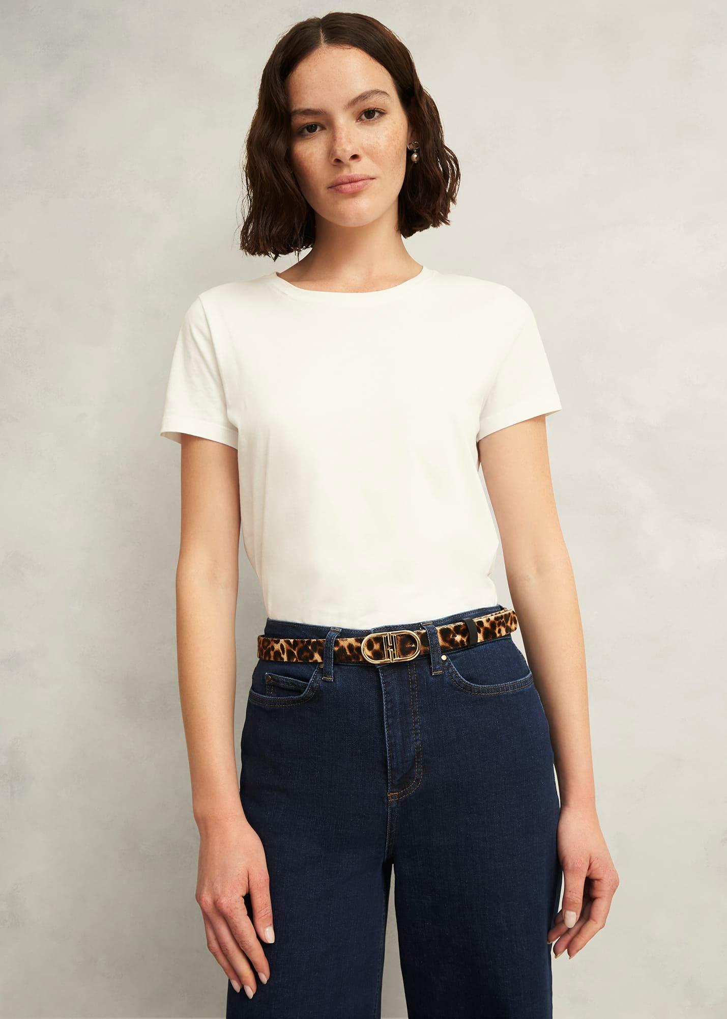 Kiera Leopard Belt, Leopard Print, hi-res