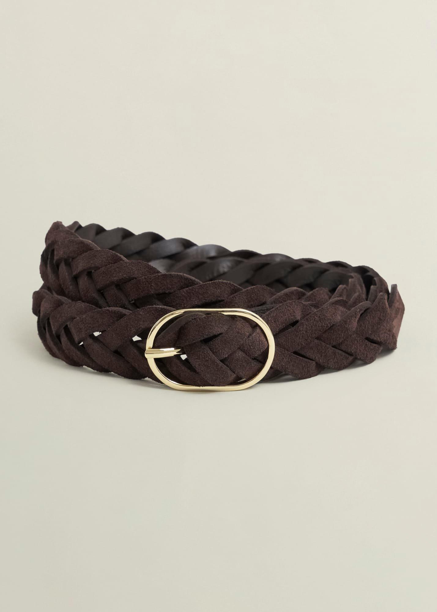 Meera Suede Woven Belt