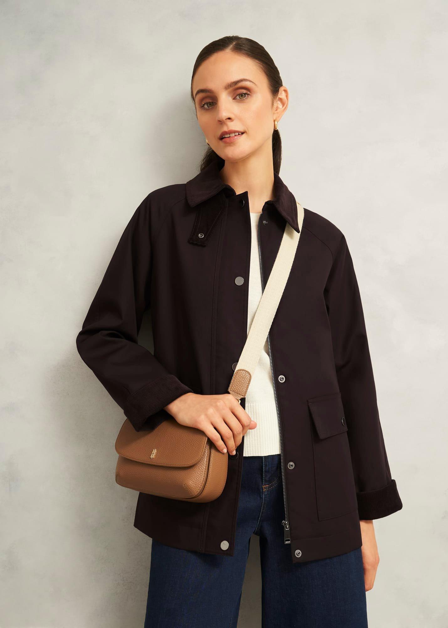 Berwick Leather Crossbody Bag, Tan Ivory, hi-res