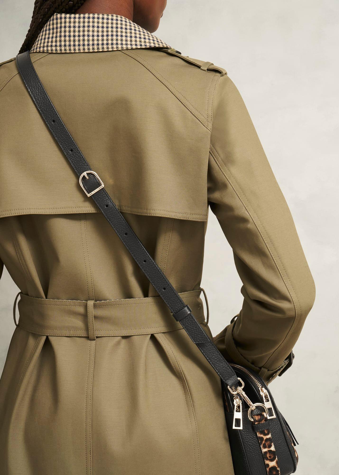 Carlton Leather Crossbody Bag, Leopard Print, hi-res