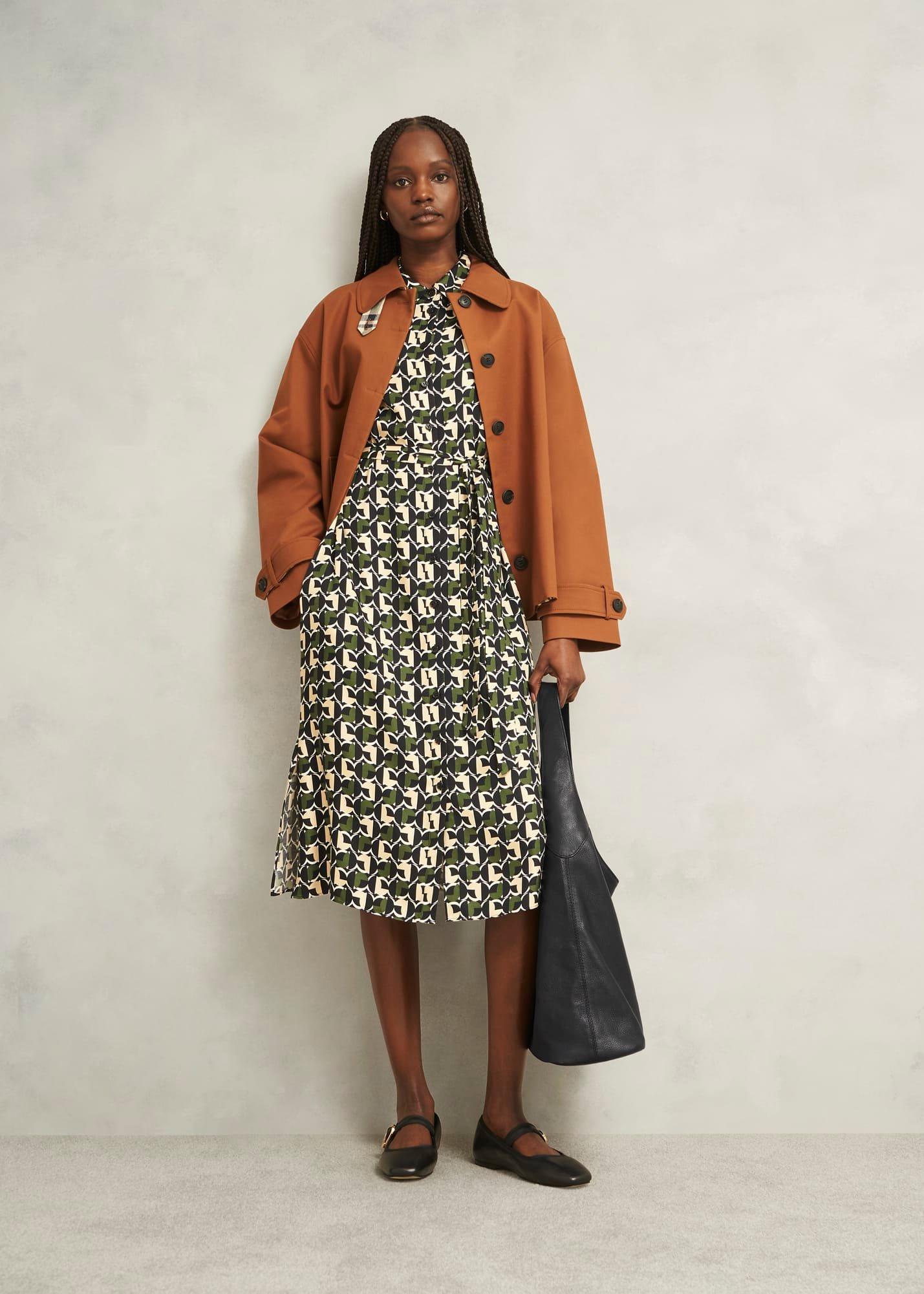 Blakely Leather Shoulder Bag, Black, hi-res