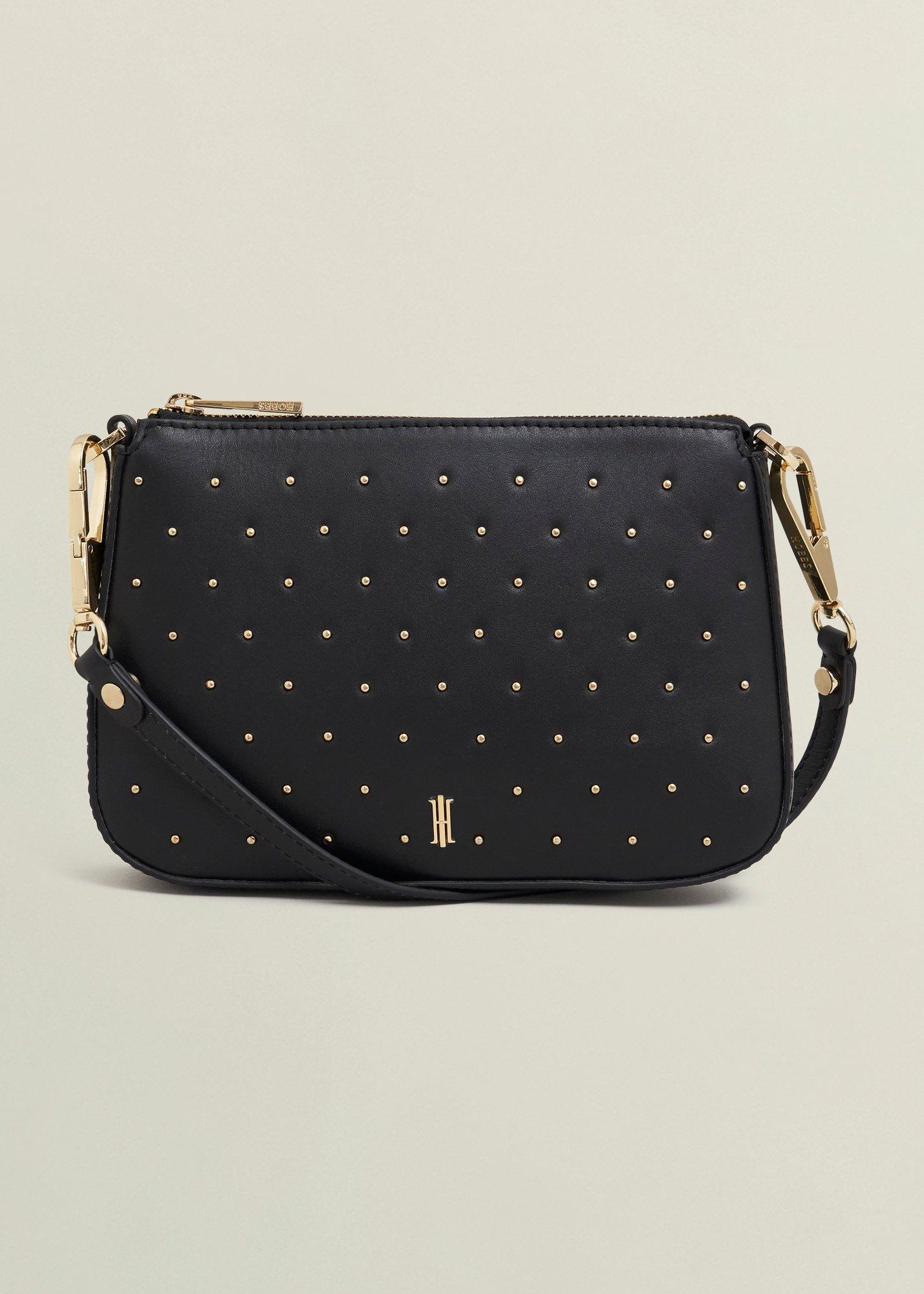 Briella Leather Stud Bag