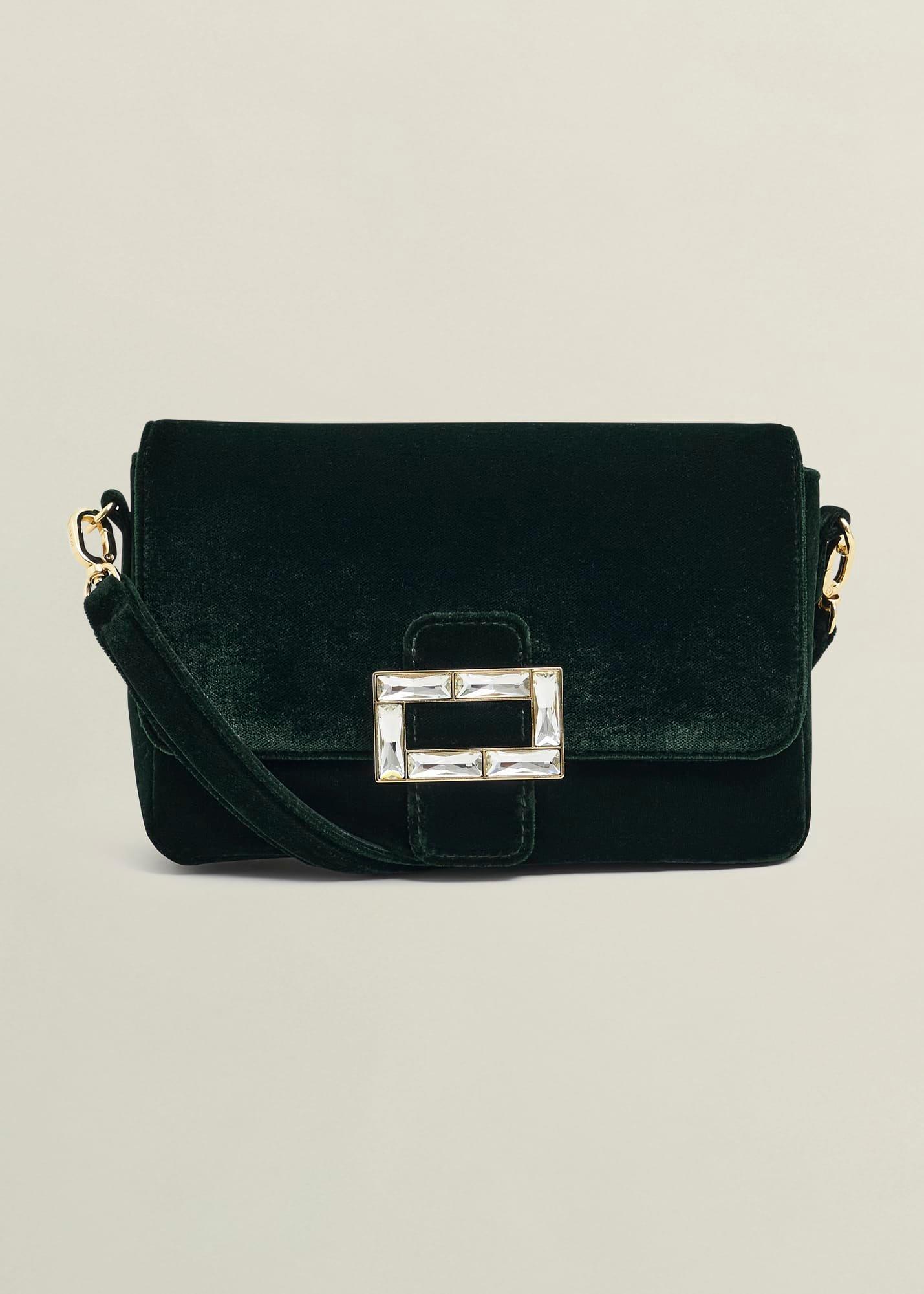 Alexandria Velvet Clutch Bag