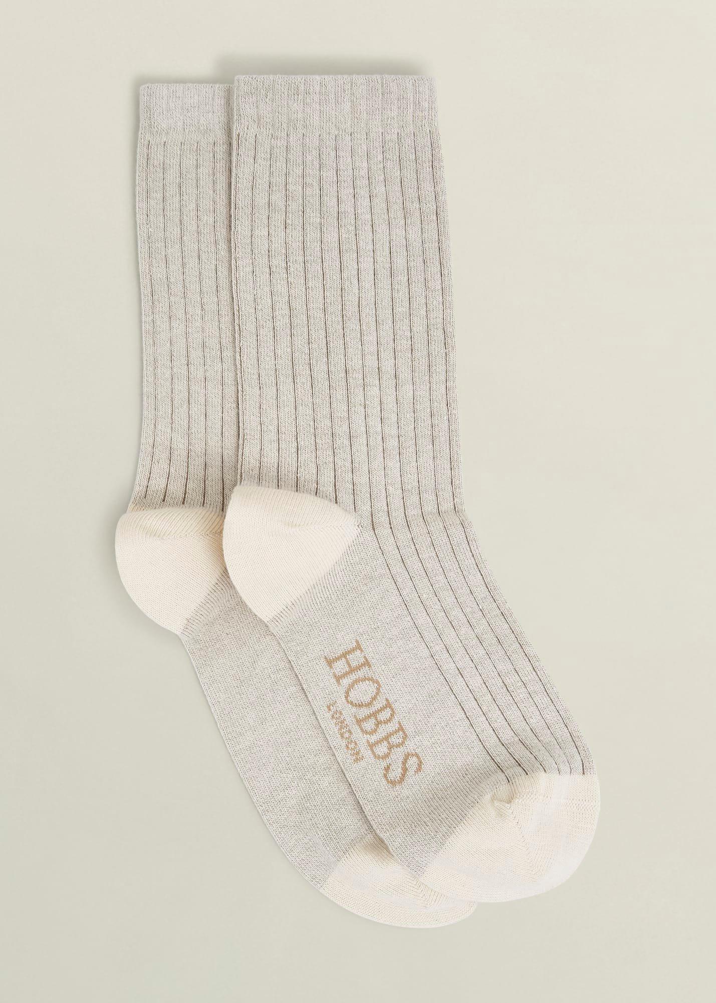 Ribbed Single Socks