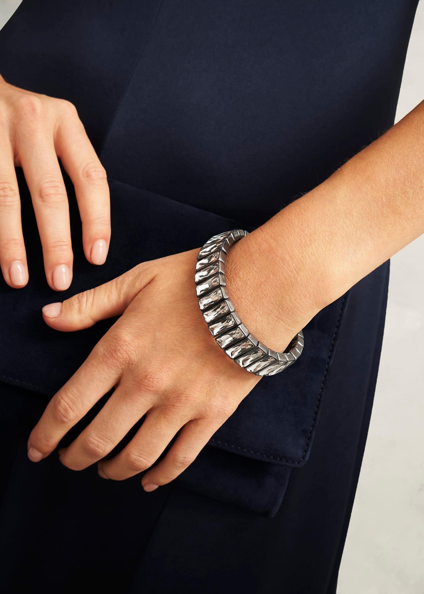 Reese Bracelet, Silver, hi-res