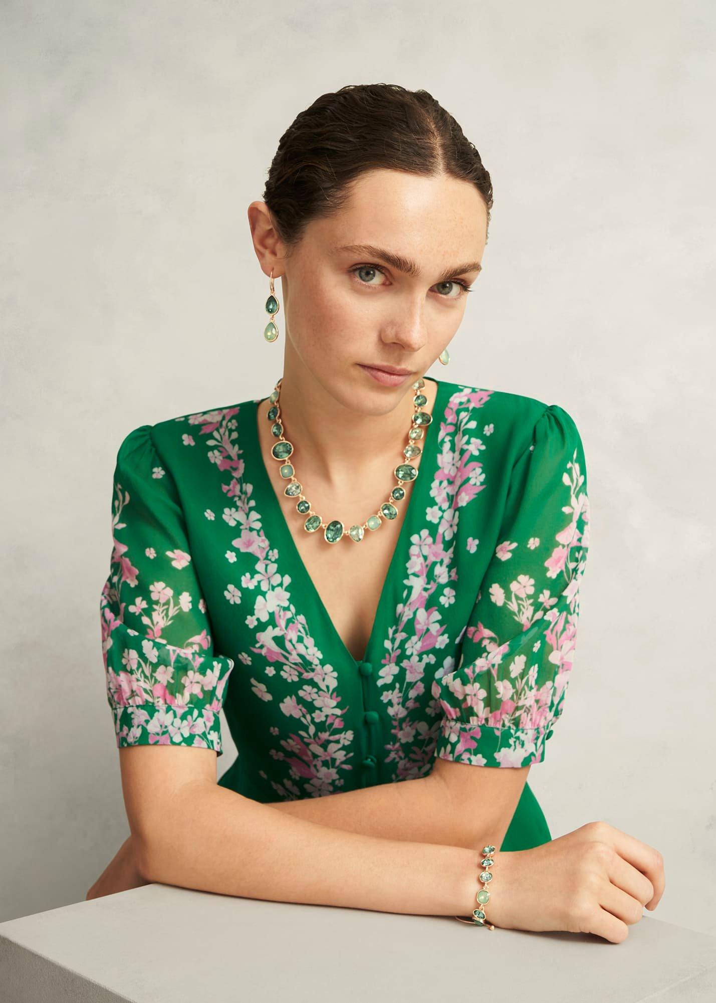 Indira Bracelet, Green, hi-res