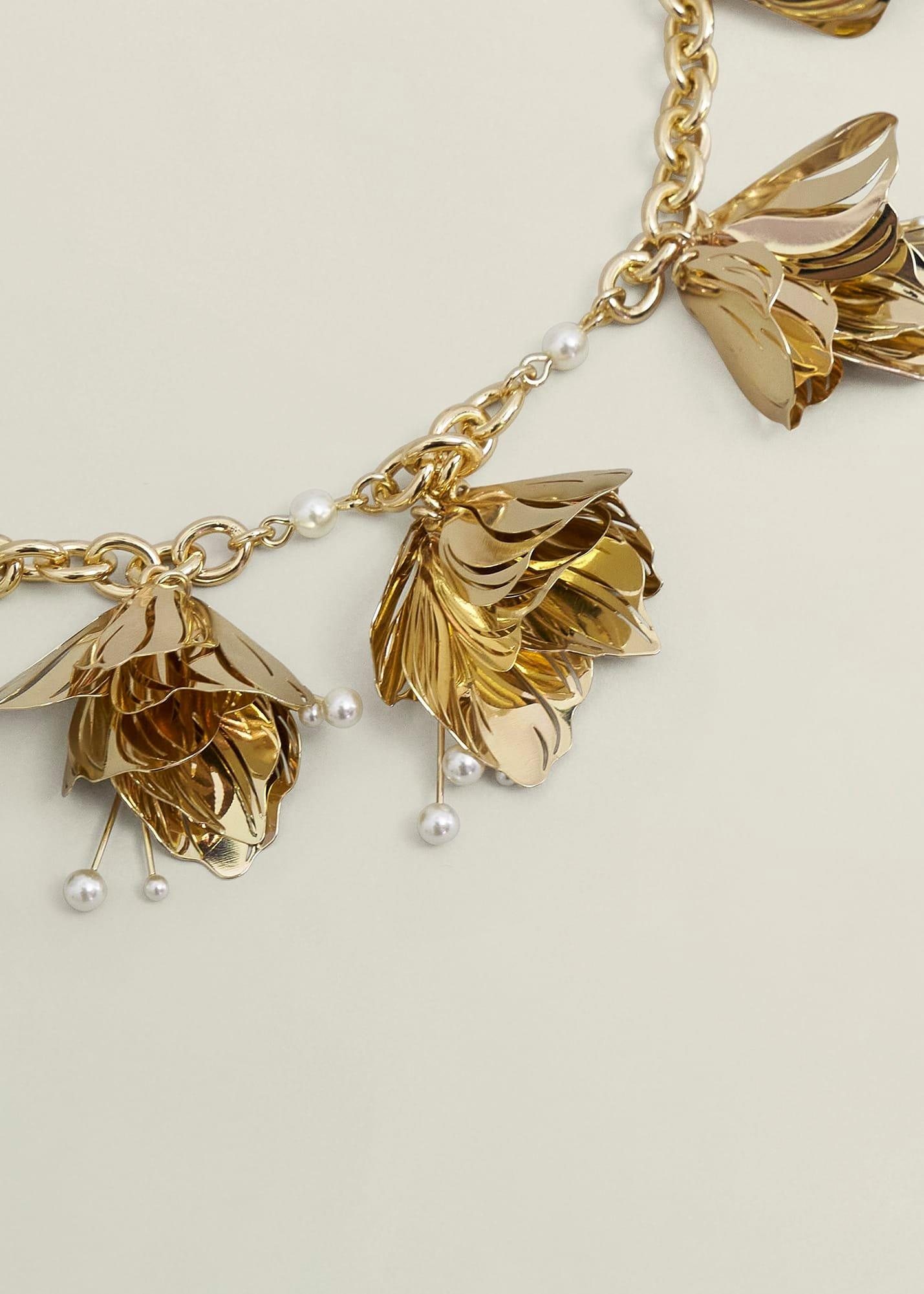 Elisa Necklace, Gold, hi-res