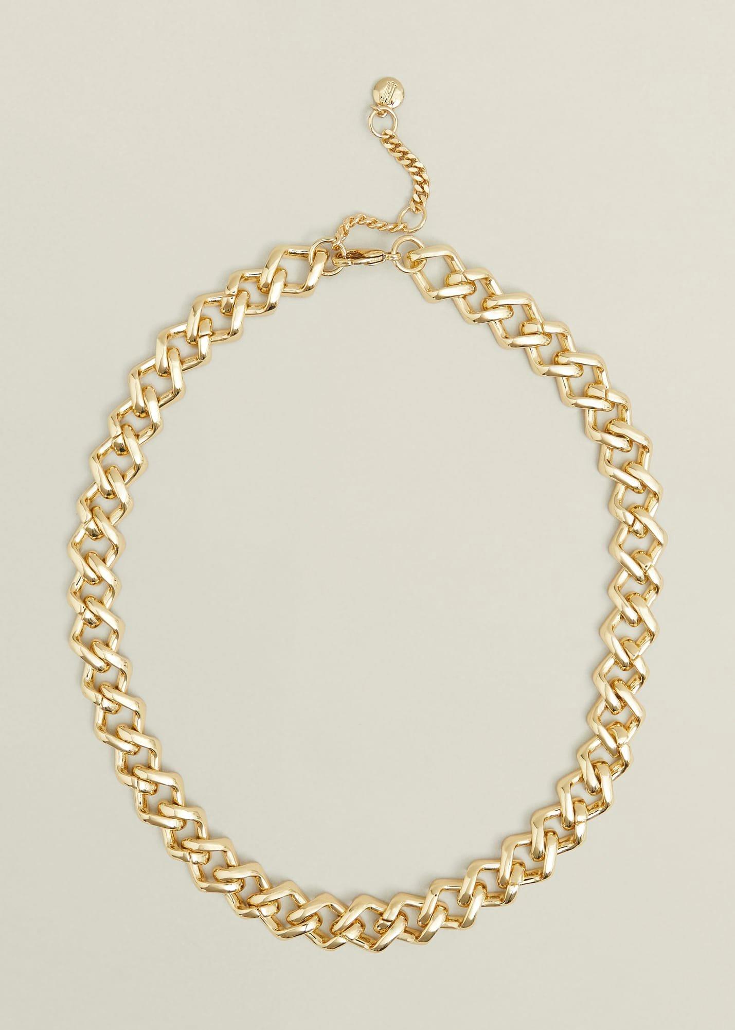 Prue Necklace, Gold, hi-res