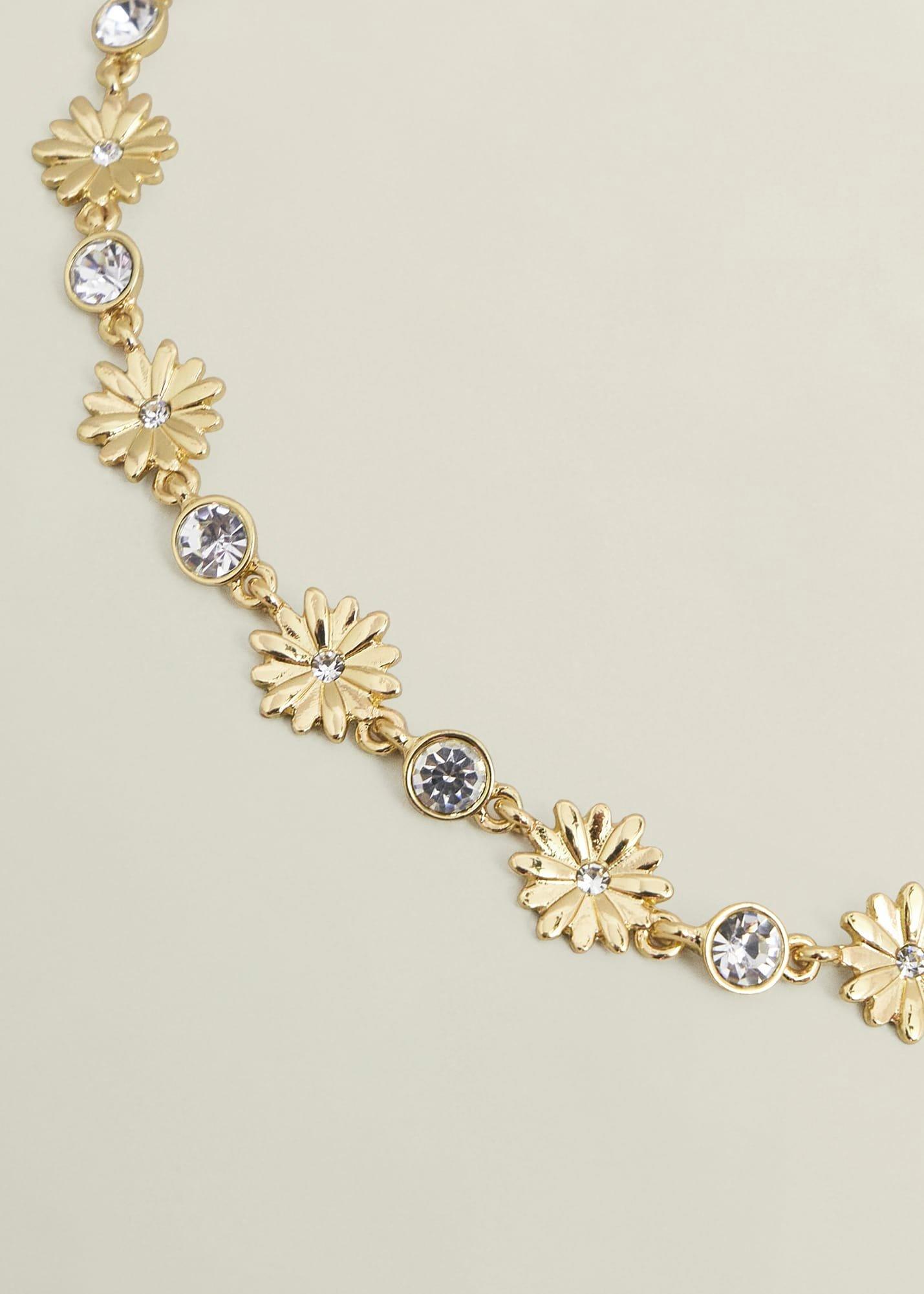Tamara Necklace, Gold, hi-res