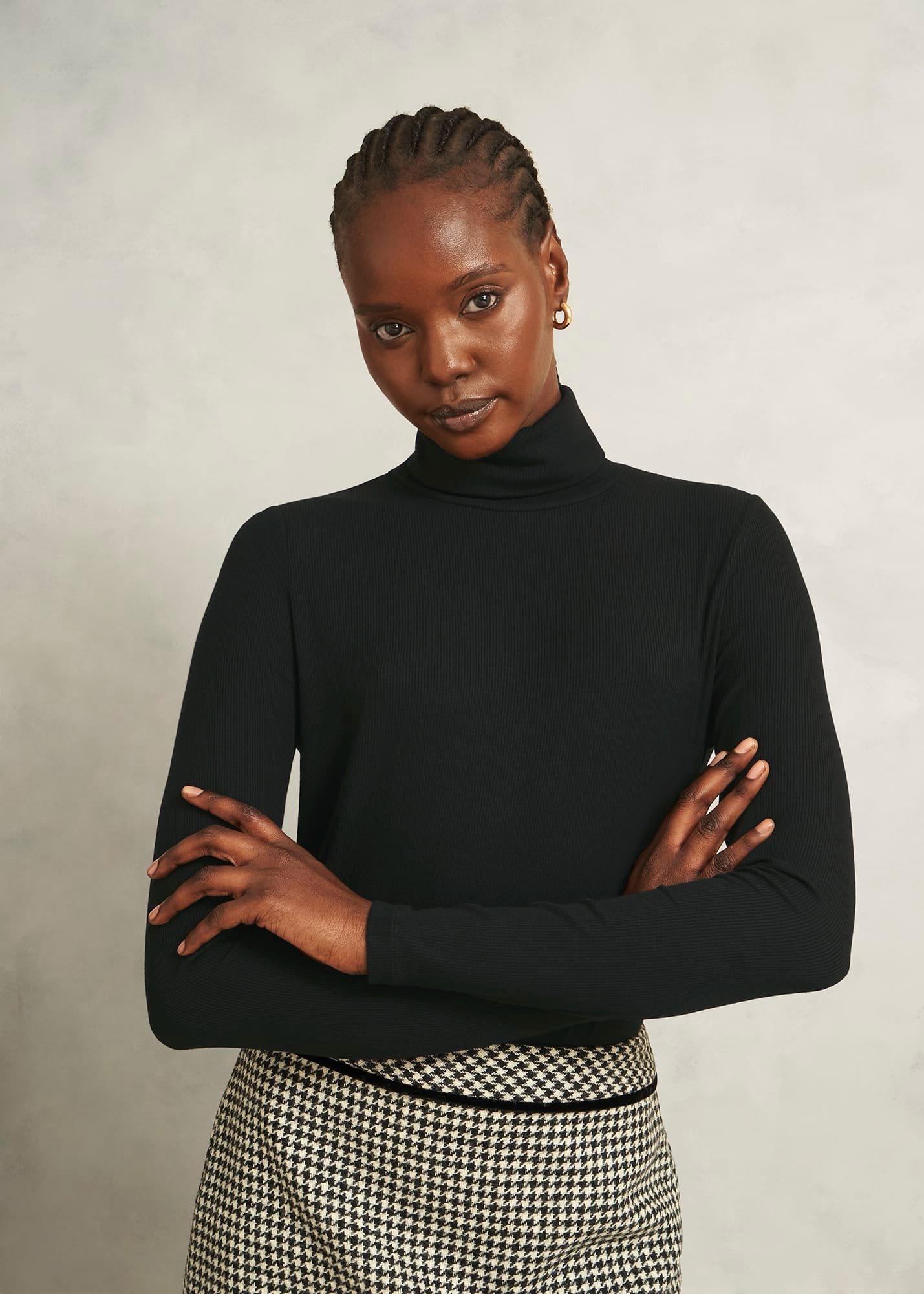 Kiera Ribbed Rollneck