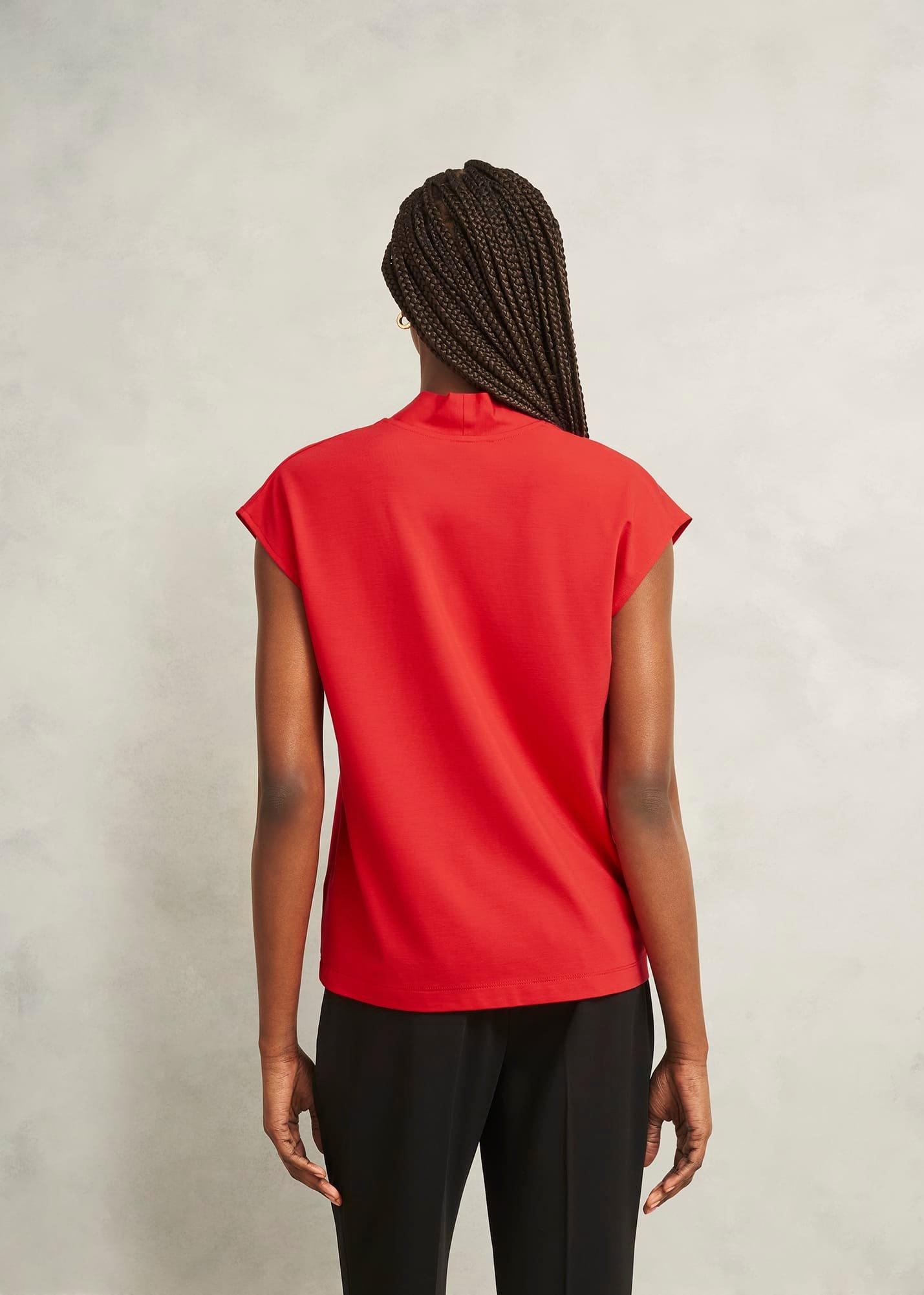 Katie Top, Petunia Red, hi-res