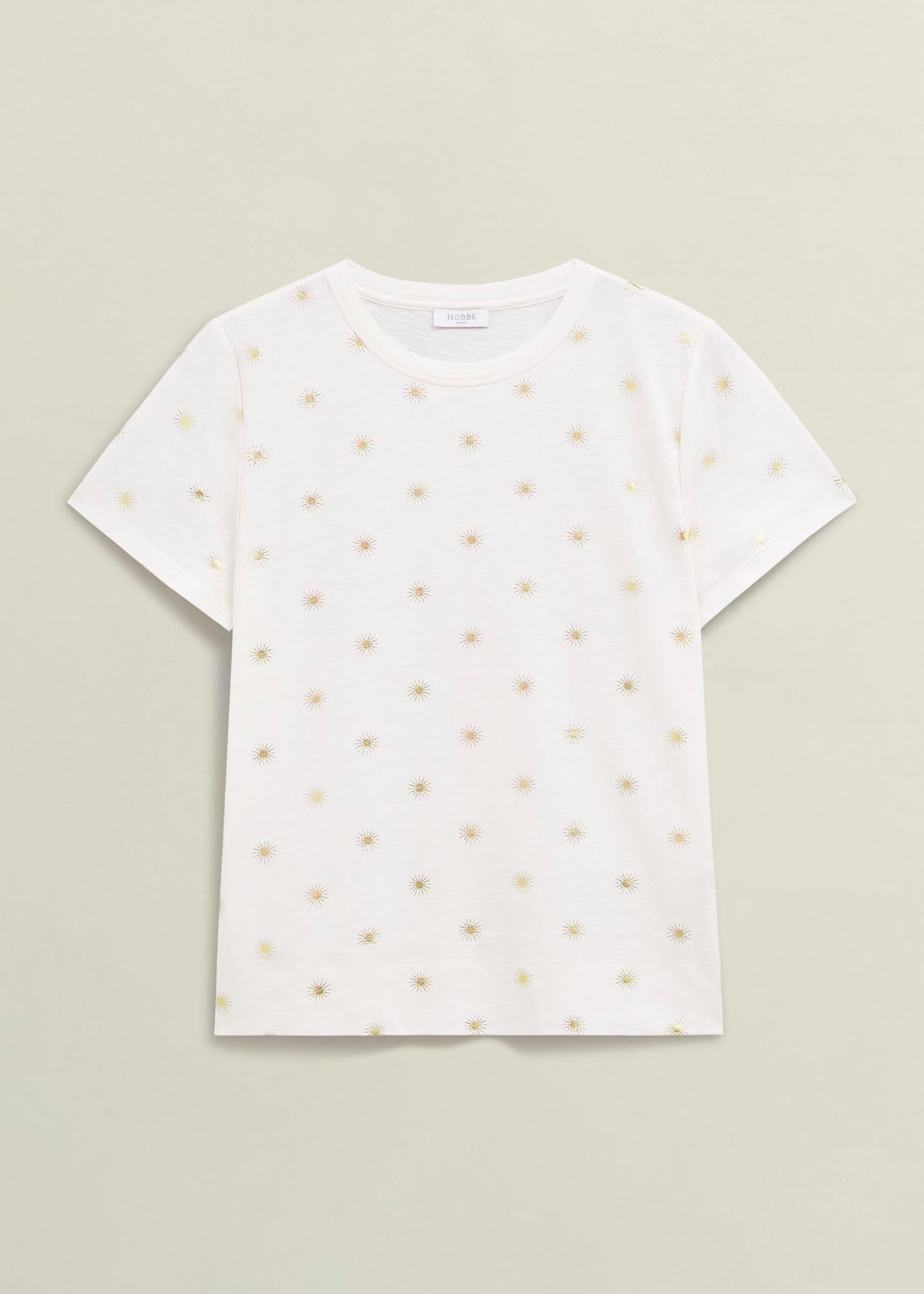 Adaline Cotton Printed T-Shirt