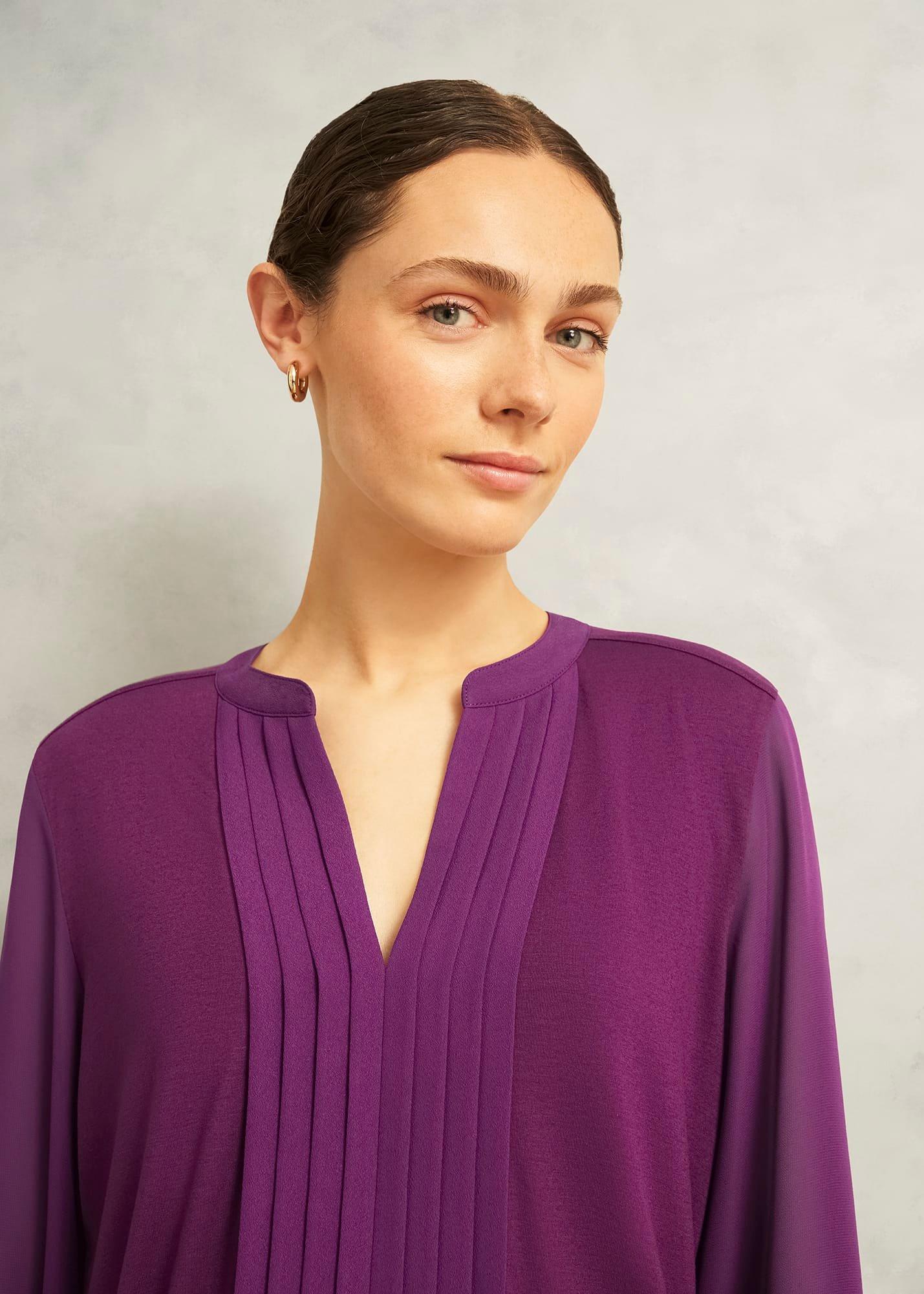 Darcy Top, Vibrant Purple, hi-res