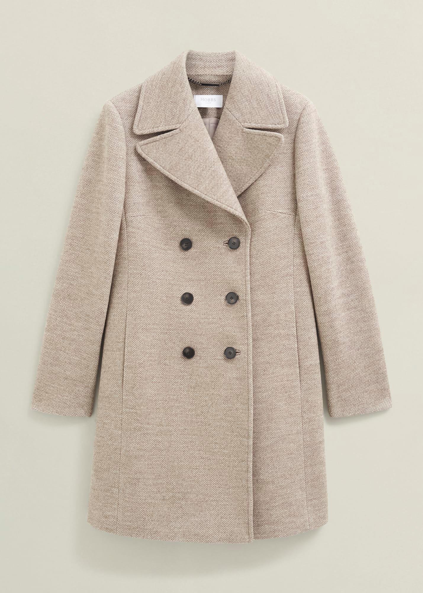 Janetta Wool Blend Coat