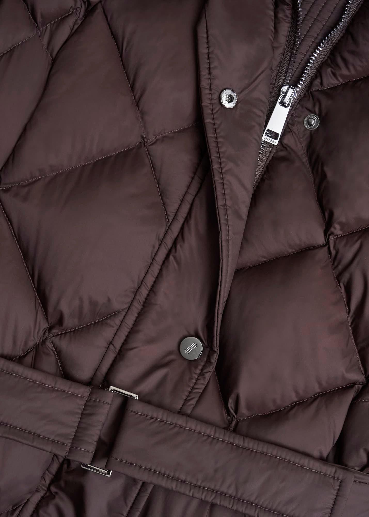Lumi Puffer Coat, Deep Brown, hi-res