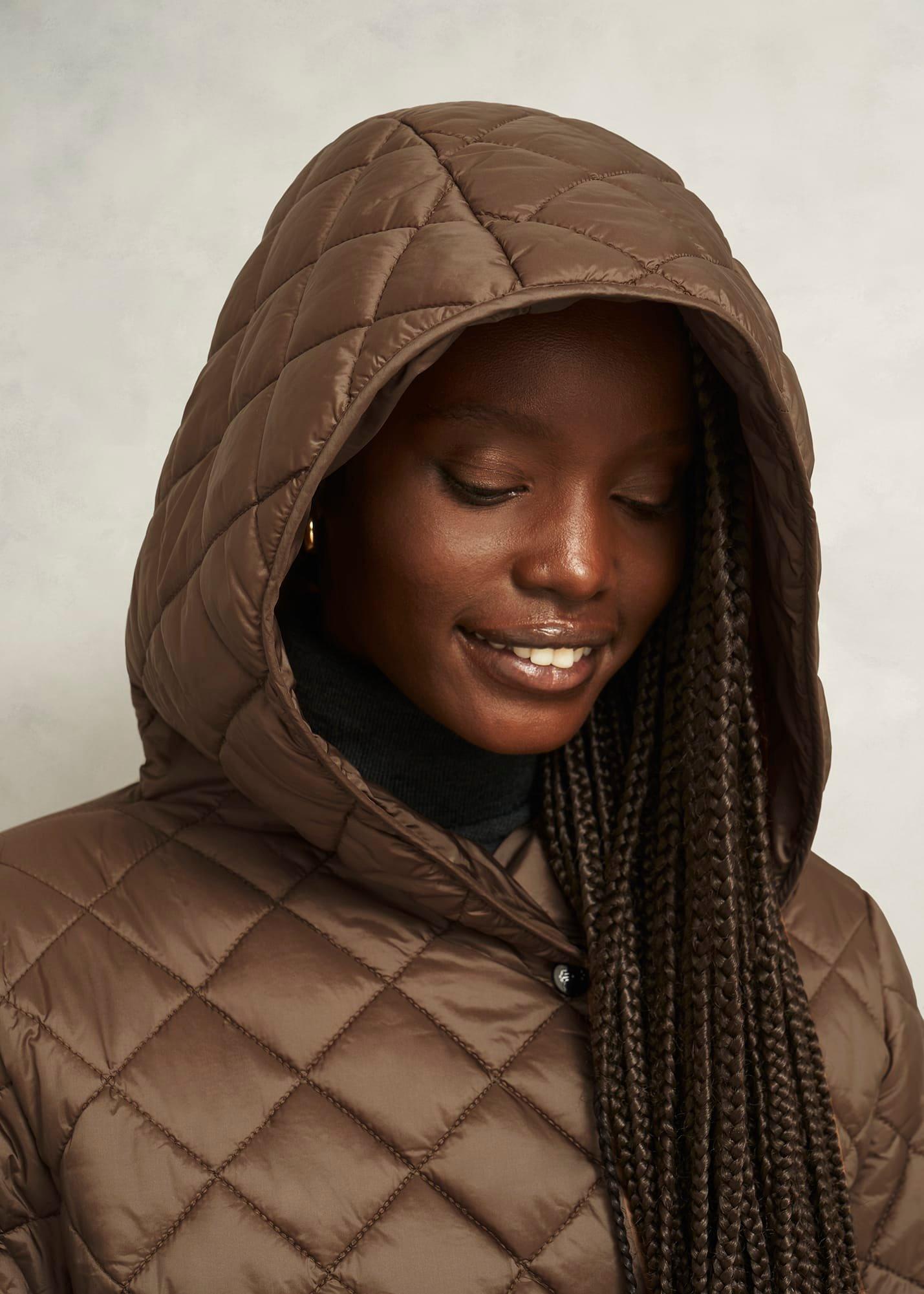 Ines Puffer Coat, Mink, hi-res