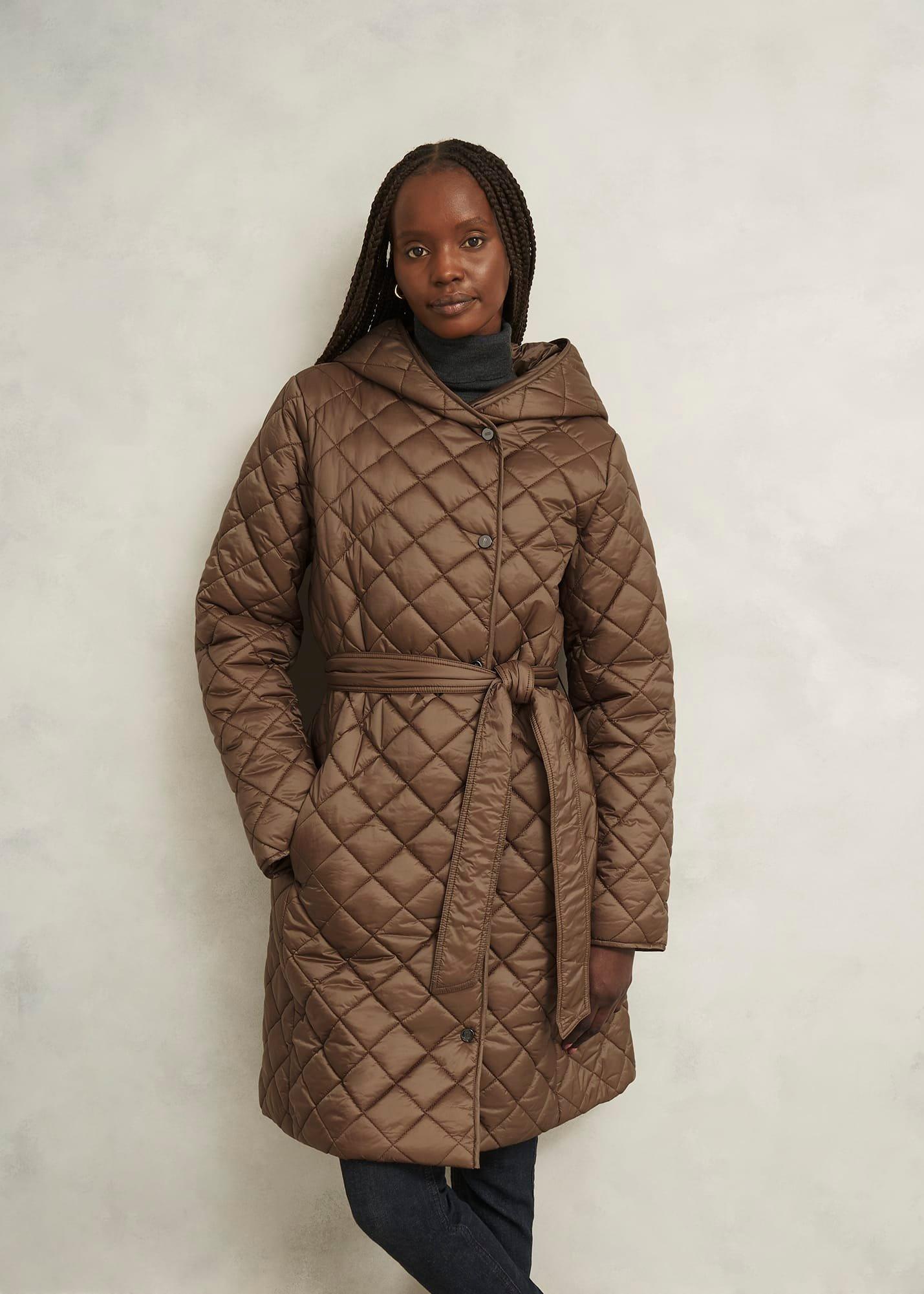 Ines Puffer Coat, Mink, hi-res