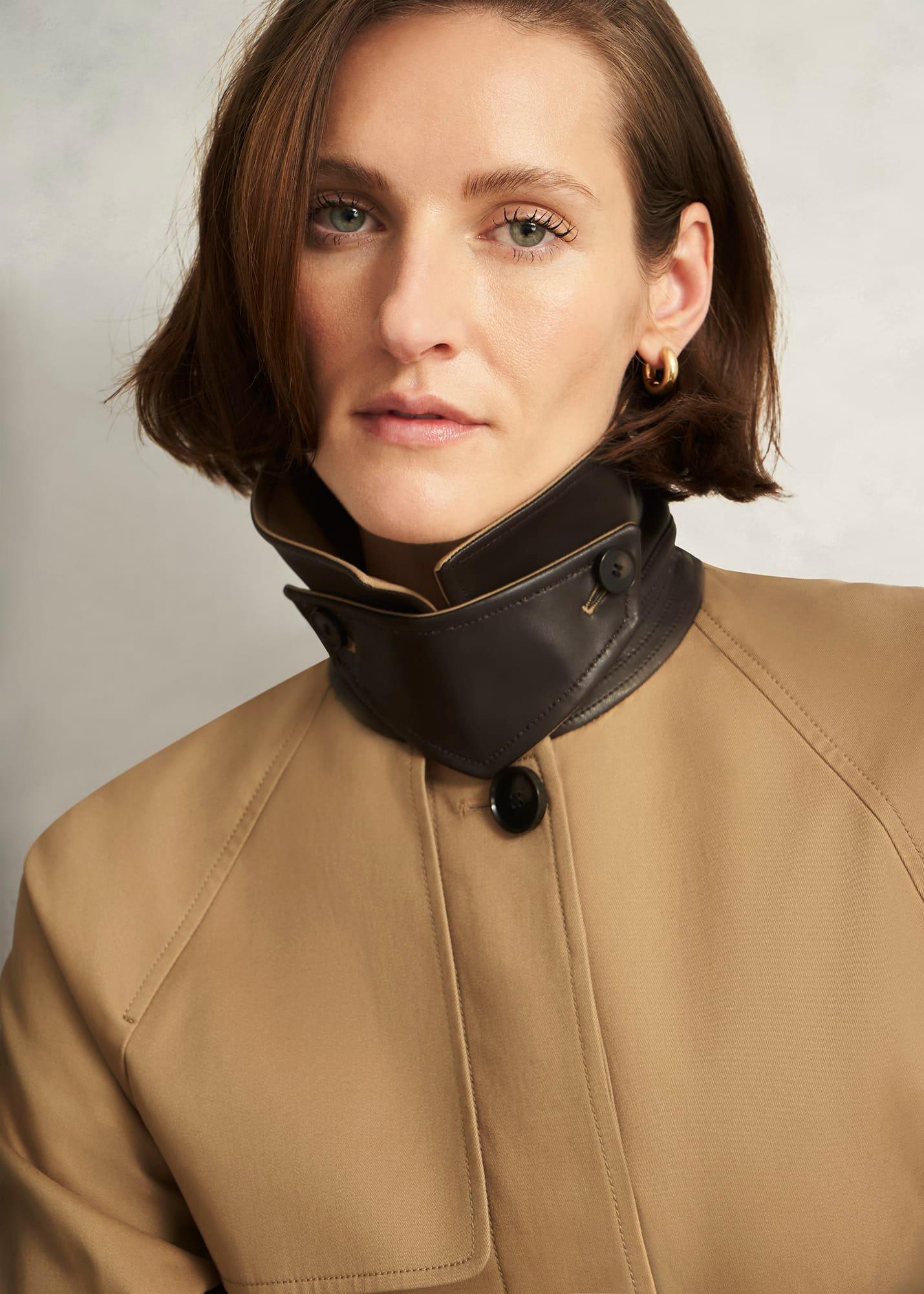 Donnington Shower Resistant Trench Coat, Fawn Beige, hi-res