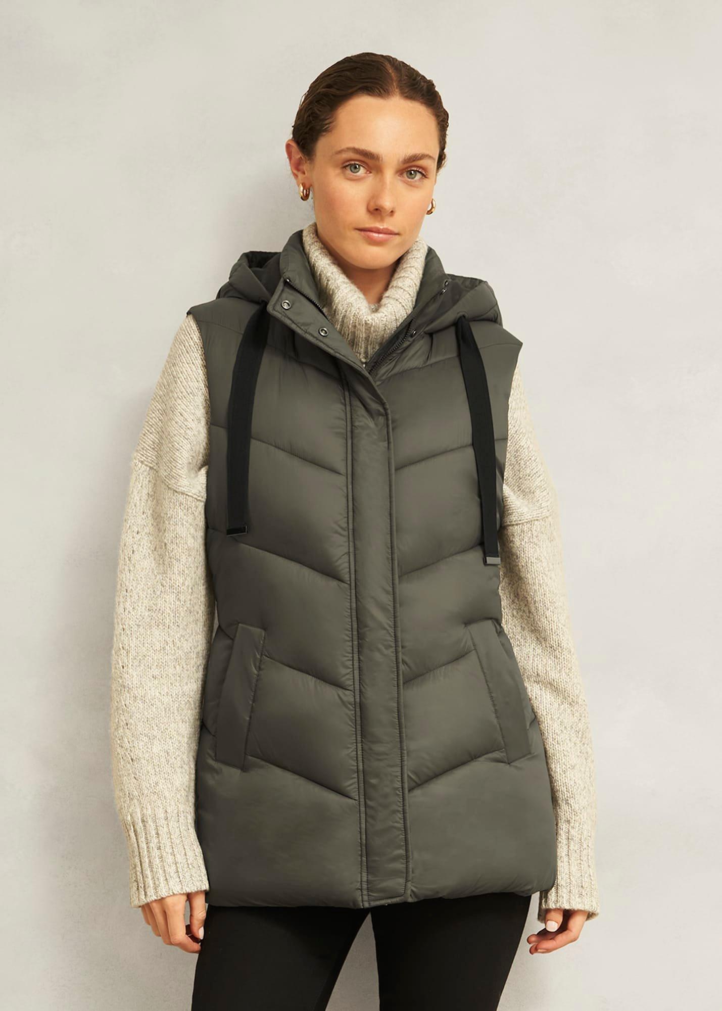 Sharni Sleeveless Puffer Coat