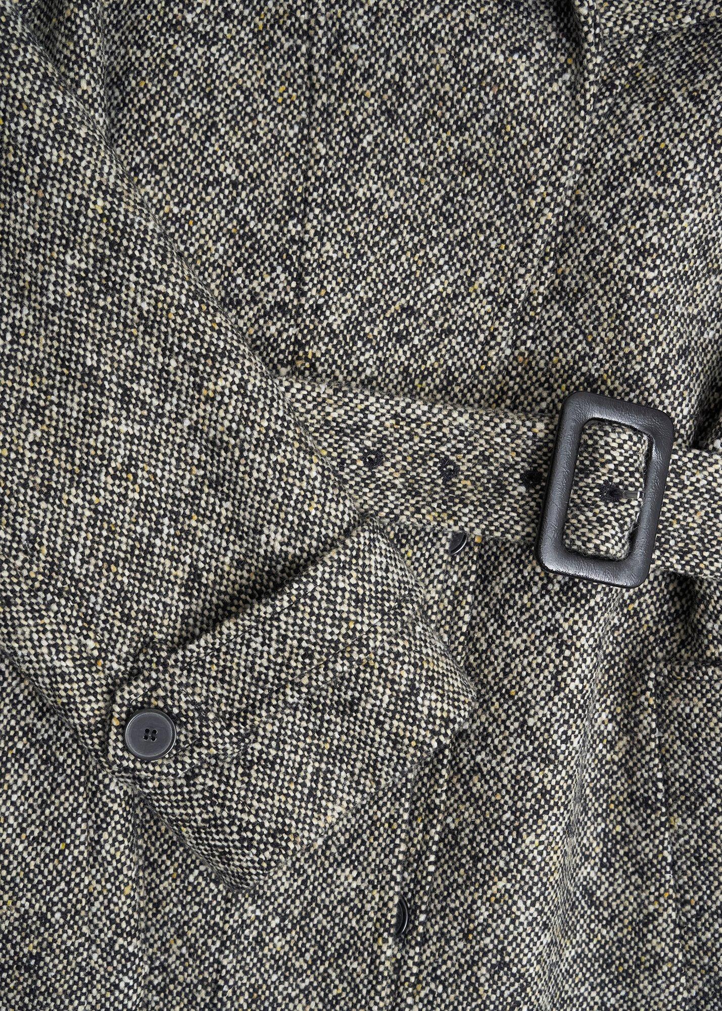 Petite Wendy Wool Blend Coat, Black Ivory, hi-res