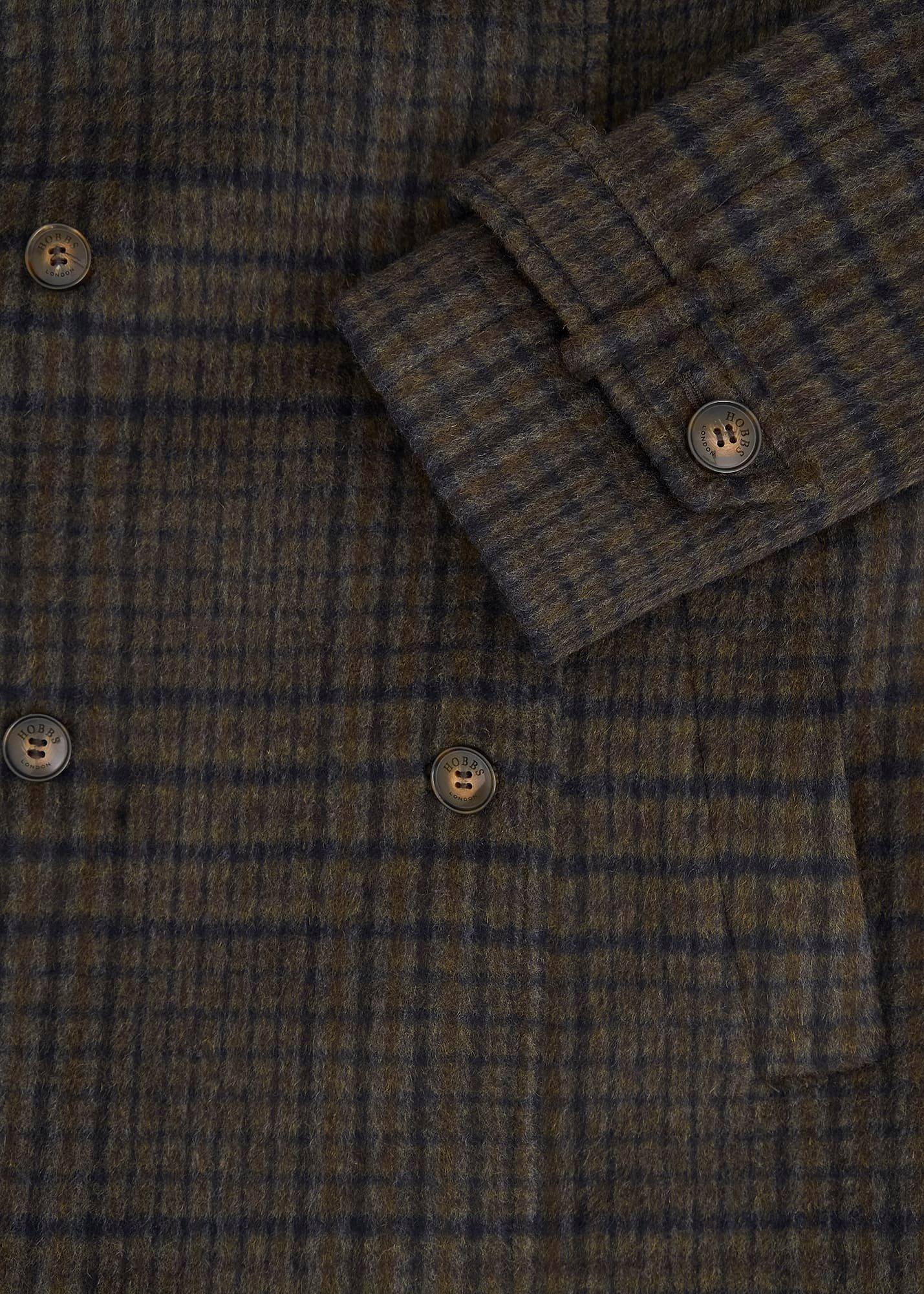 Peterson Wool Blend Coat, Brown Multi, hi-res