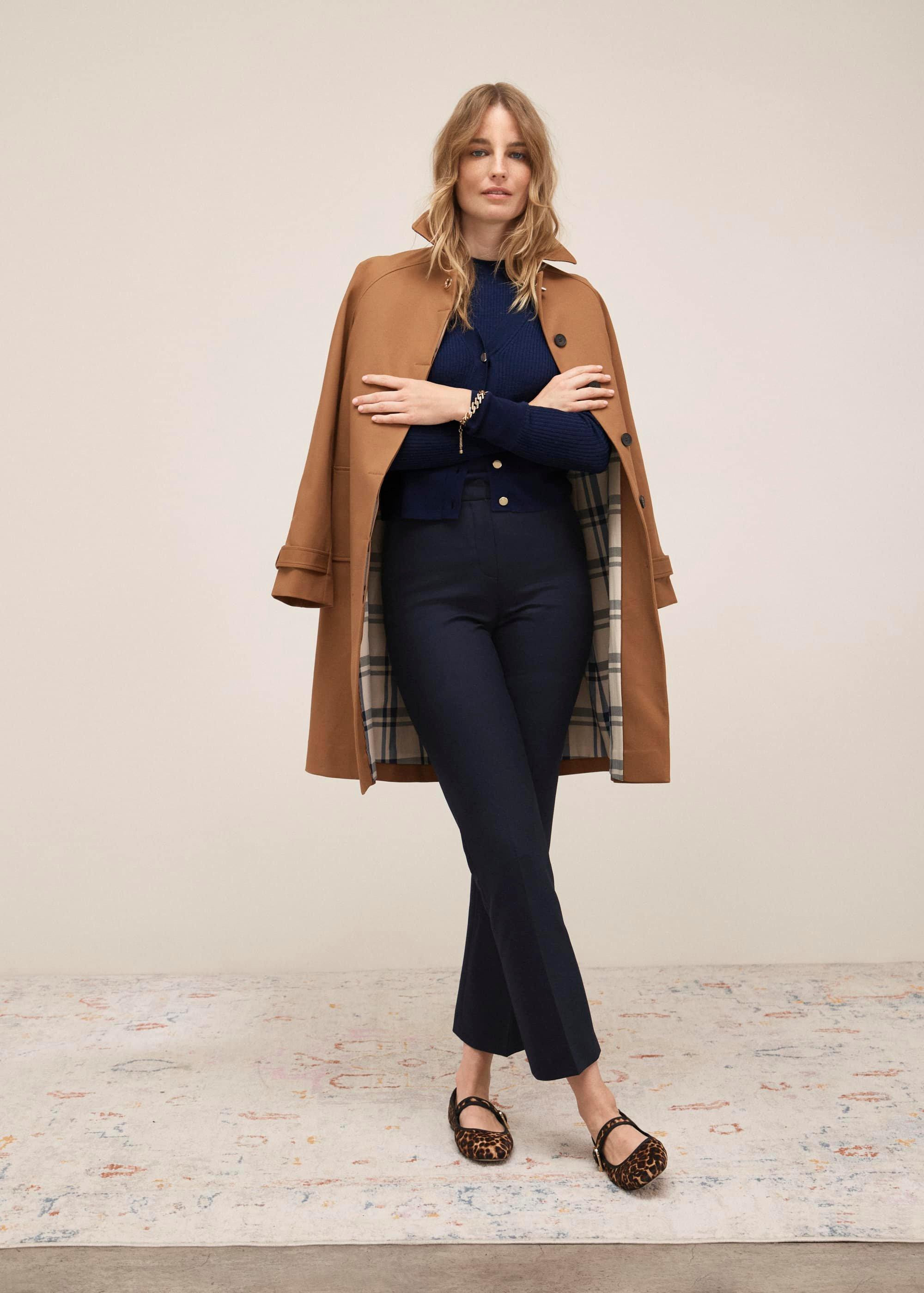 Vienna Shower Resistant Trench Coat