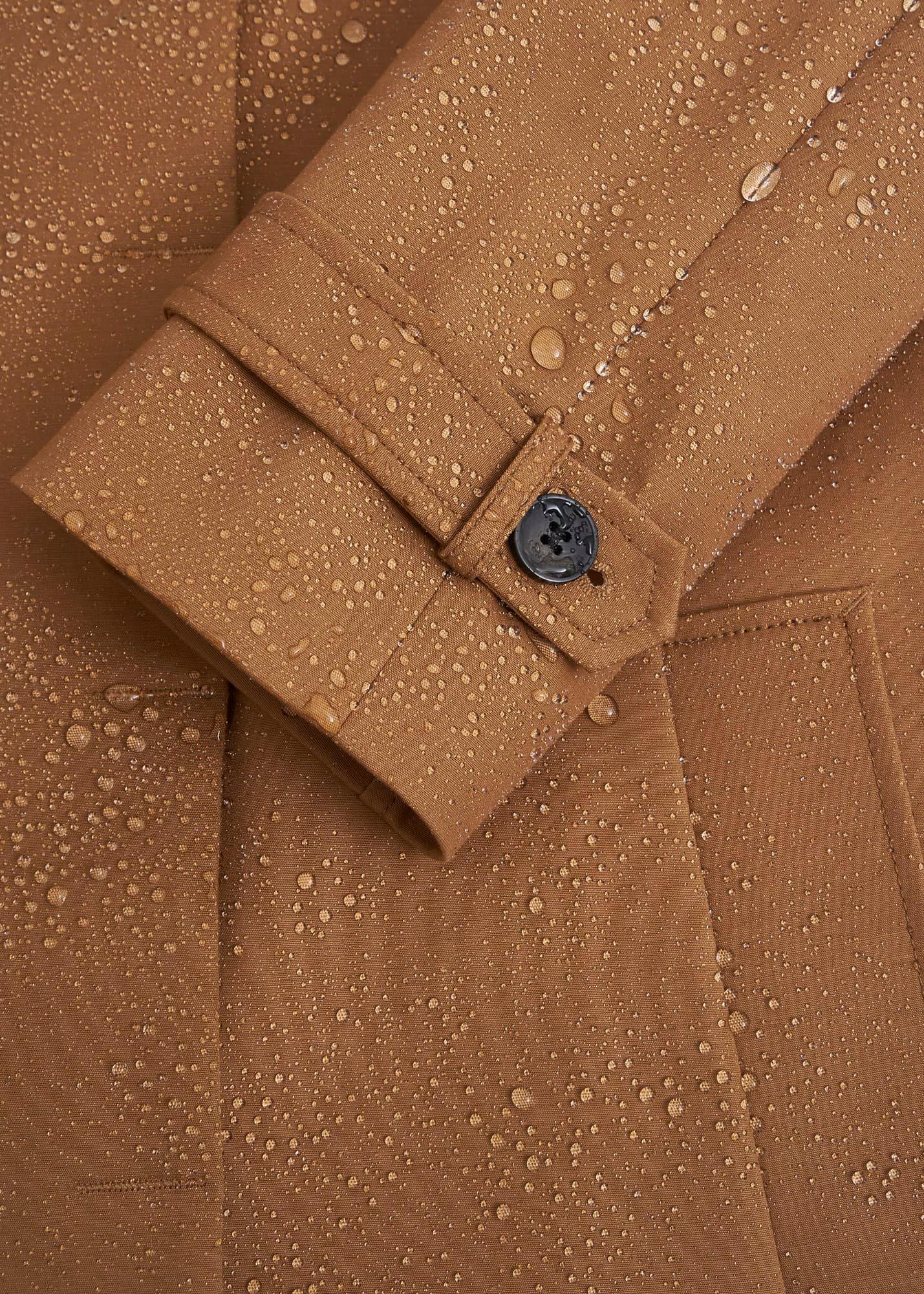 Vienna Shower Resistant Trench Coat, Cinnamon Brown, hi-res
