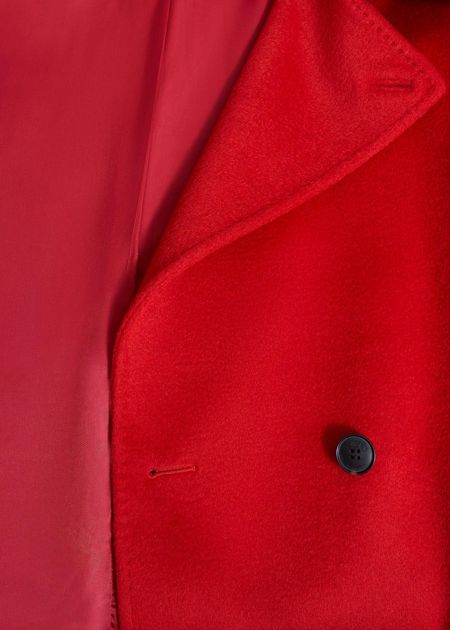 Livia Wool Coat, Red, hi-res