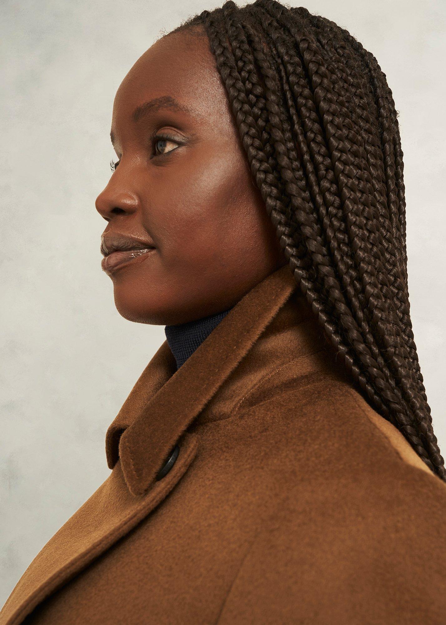 Livia Wool Coat, Vicuna, hi-res