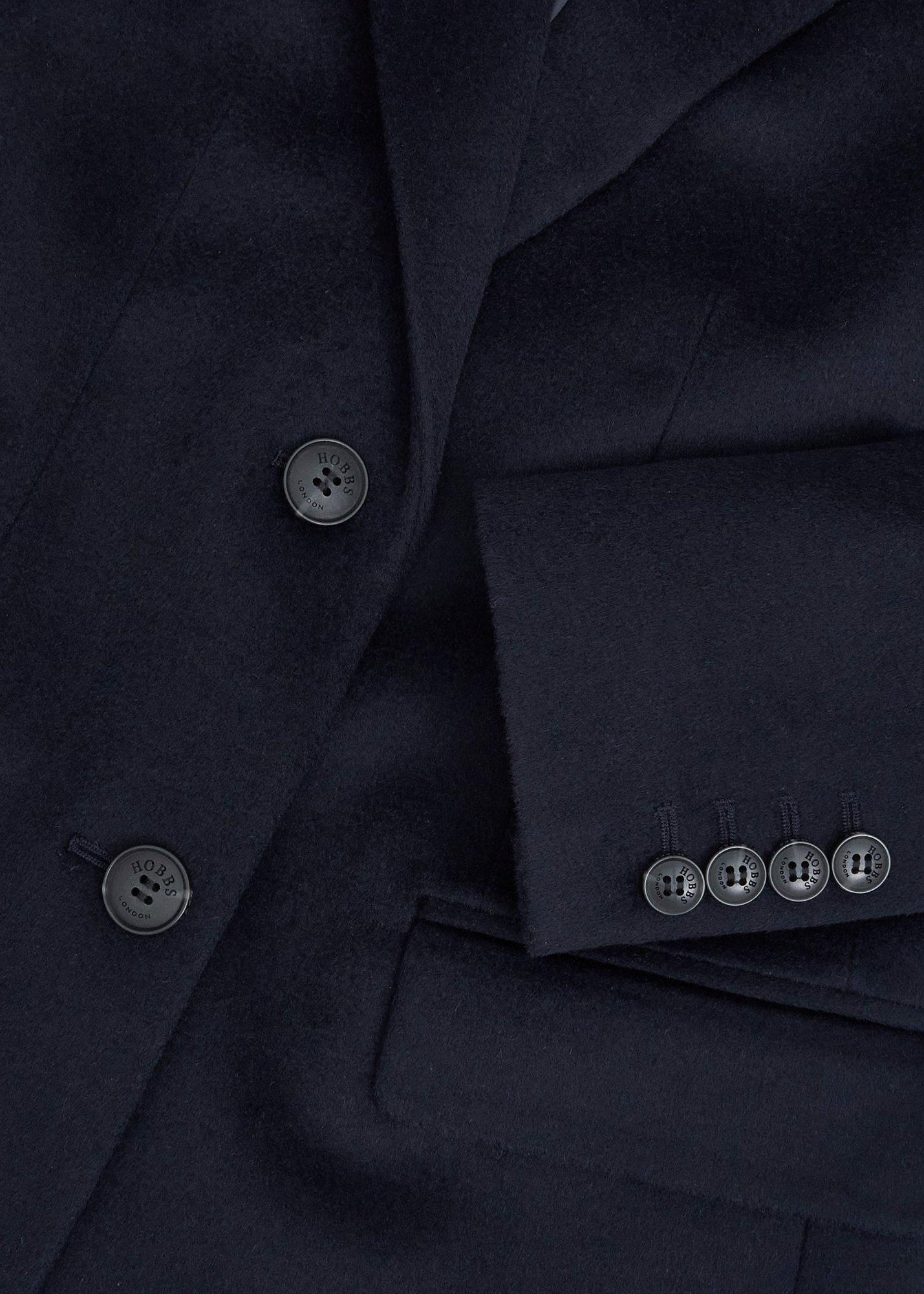 Petite Cavendish Wool Coat, Navy, hi-res