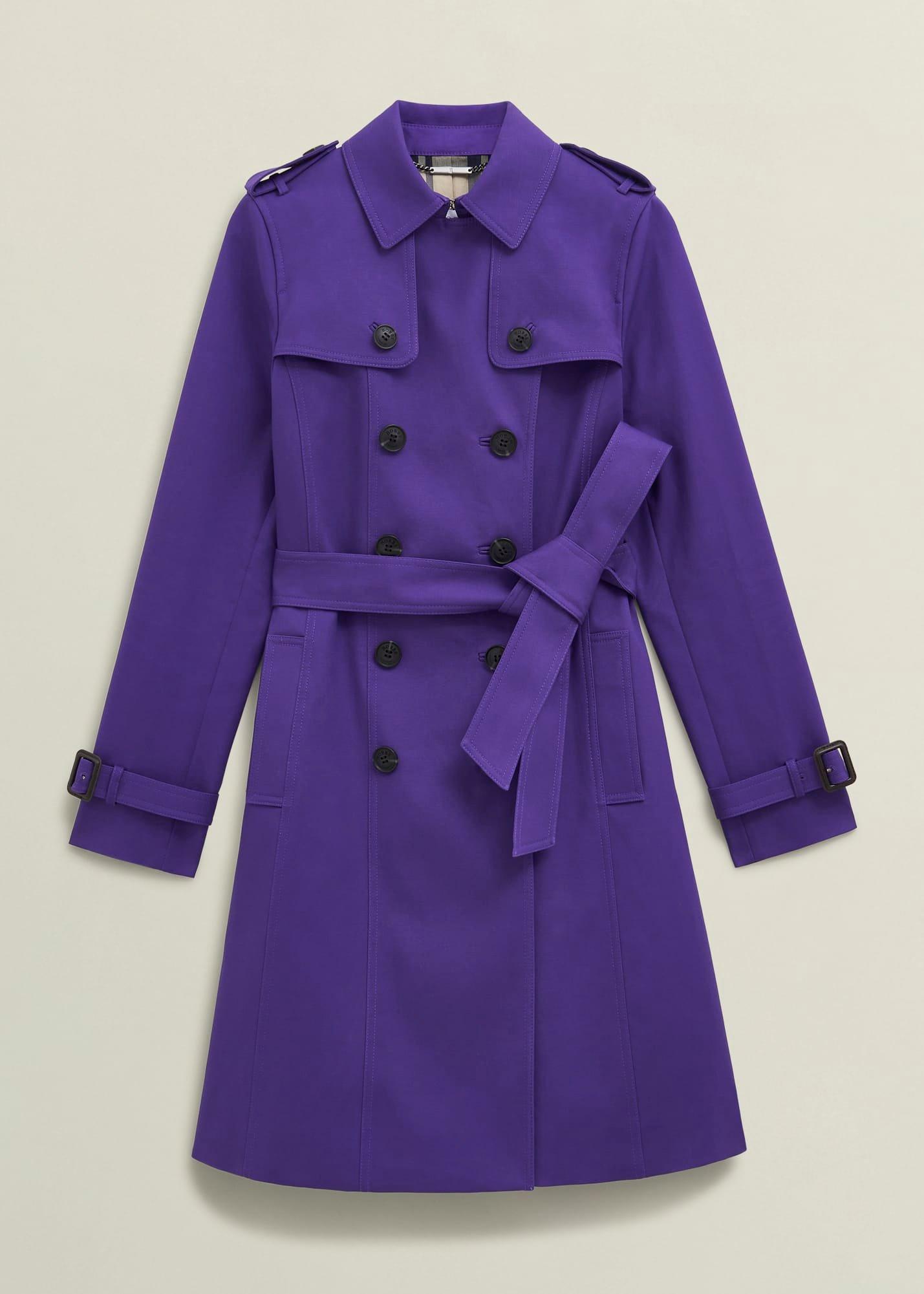 Skylar Shower Resistant Trench Coat
