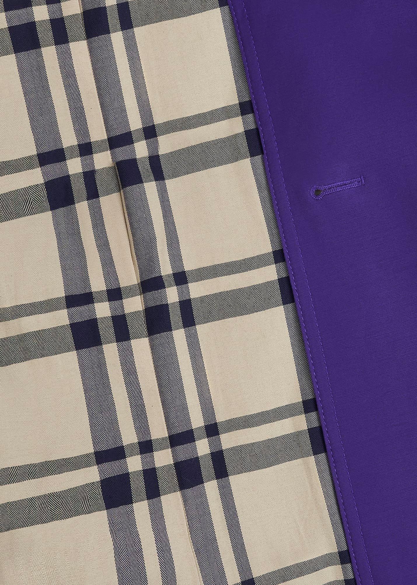 Skylar Shower Resistant Trench Coat, Future Purple, hi-res