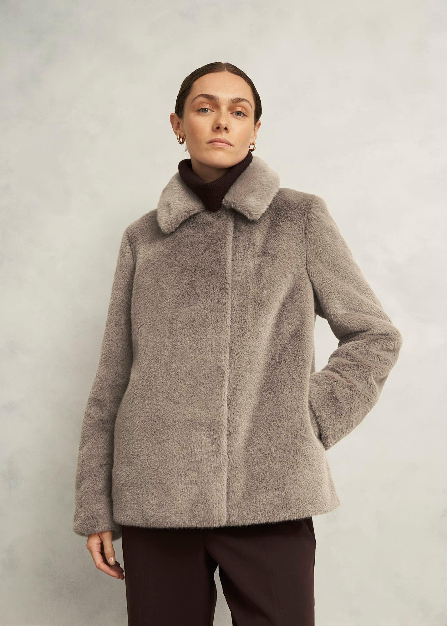 Dania Faux Fur Coat