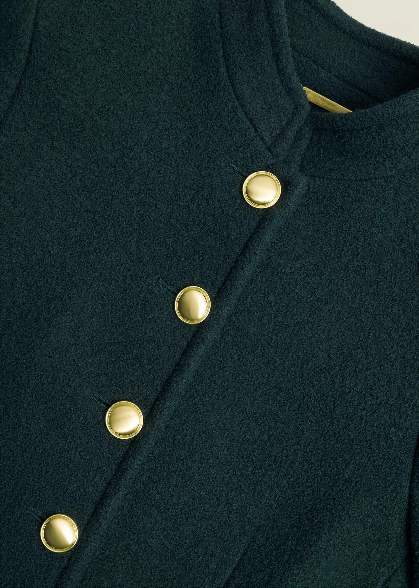 Wilma Wool Coat, Ponderosa Green, hi-res