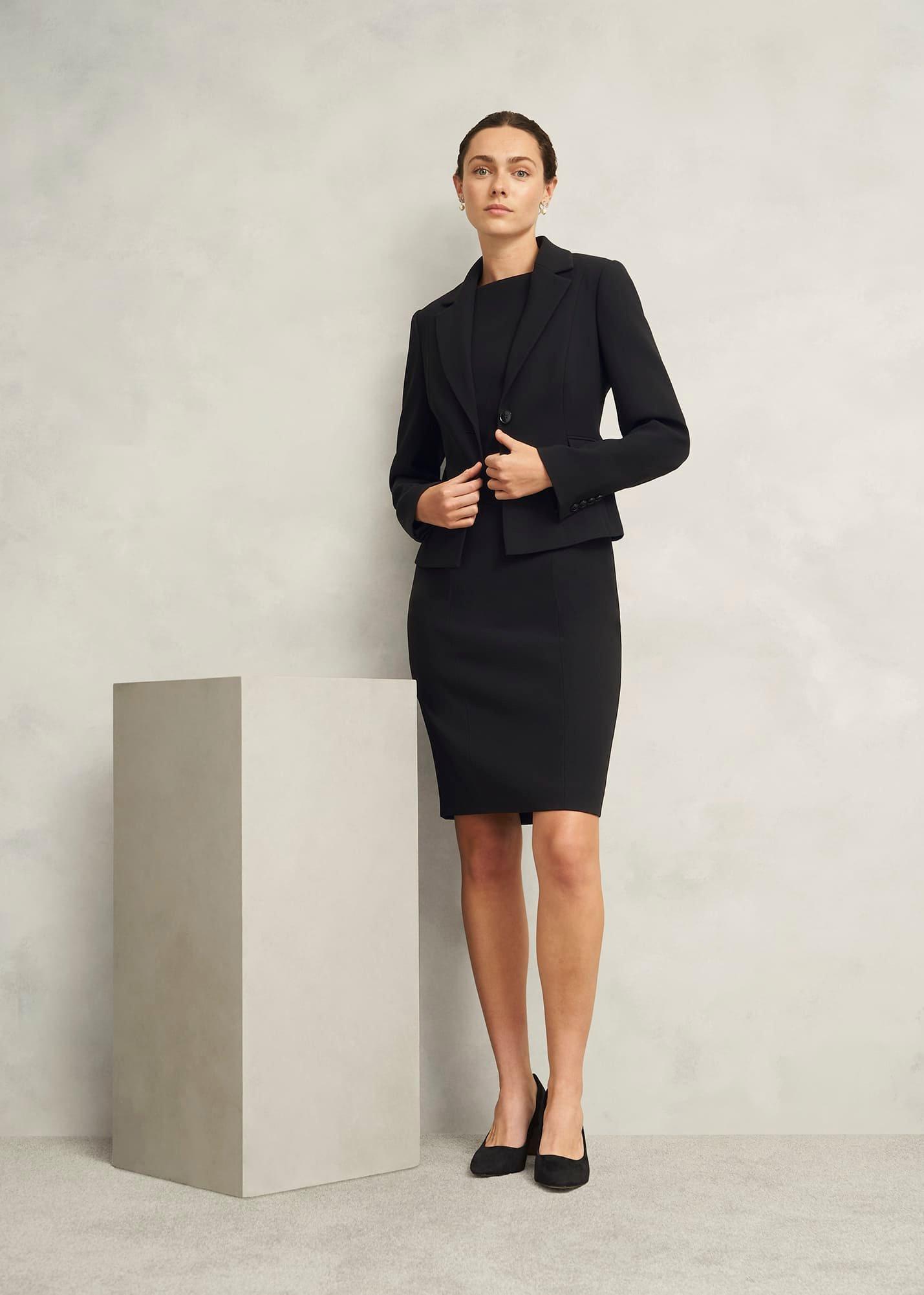 Rae Jacket, Black, hi-res