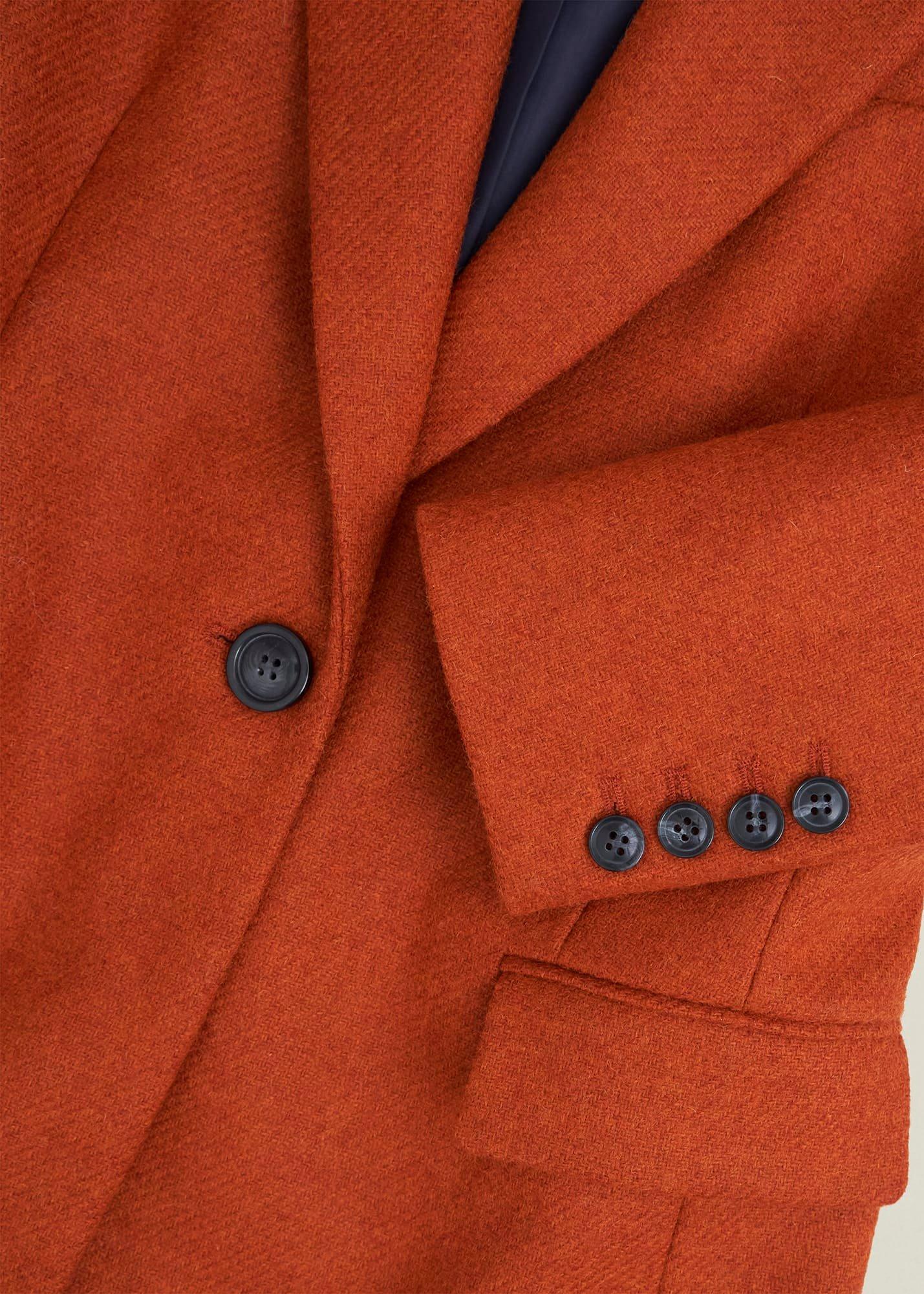 Jess Wool Jacket, Orange, hi-res