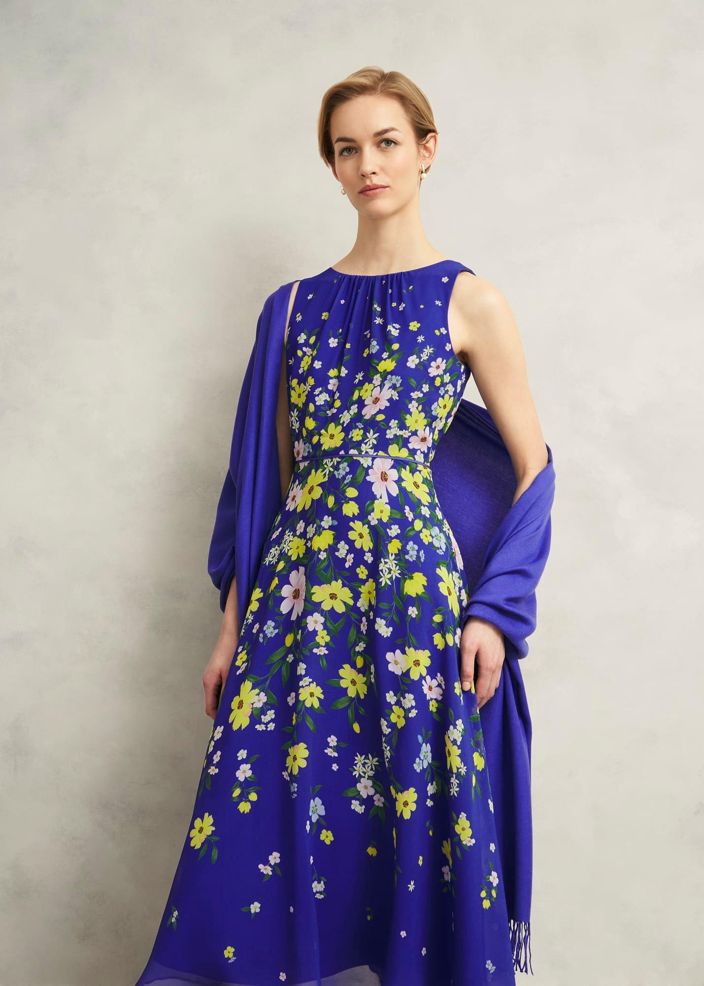 Matilda Scarf, Allium Blue, hi-res