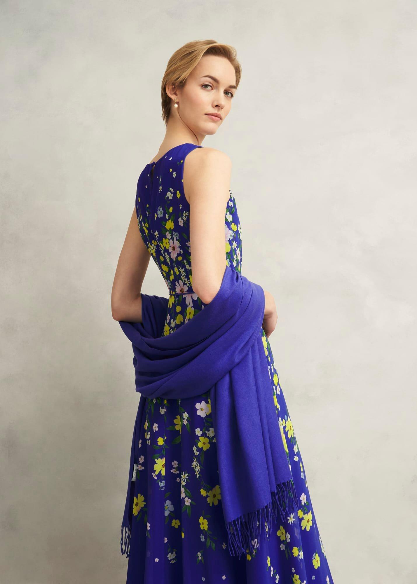 Matilda Scarf, Allium Blue, hi-res