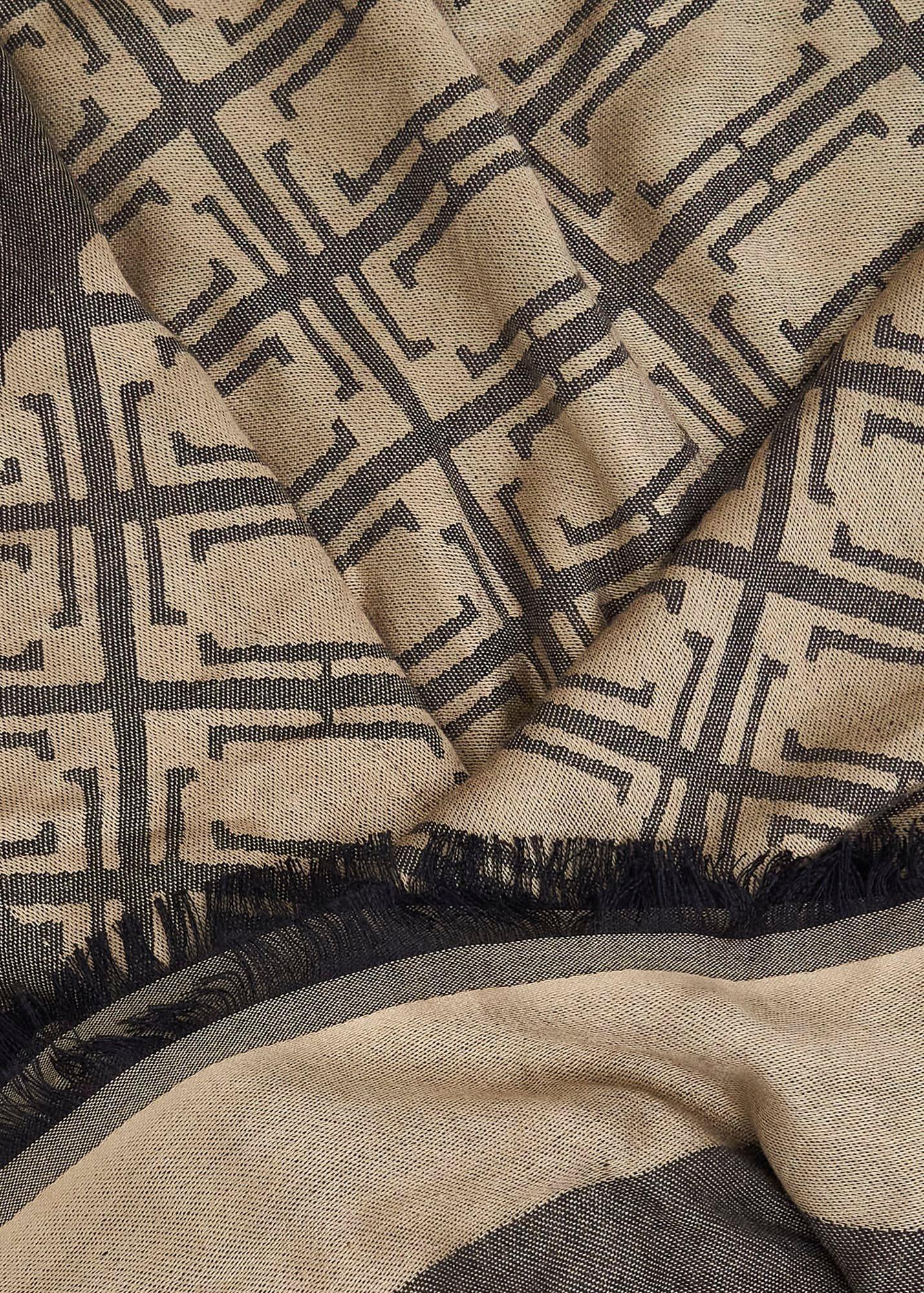 Mora Scarf, Black Camel, hi-res