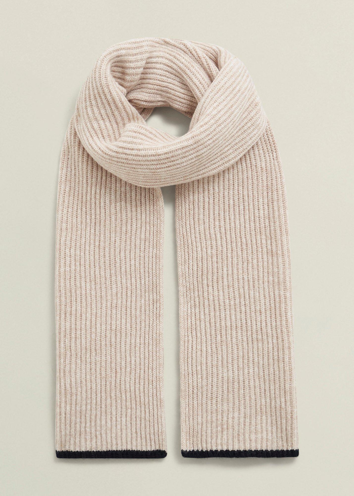 Acacia Wool Knit Scarf